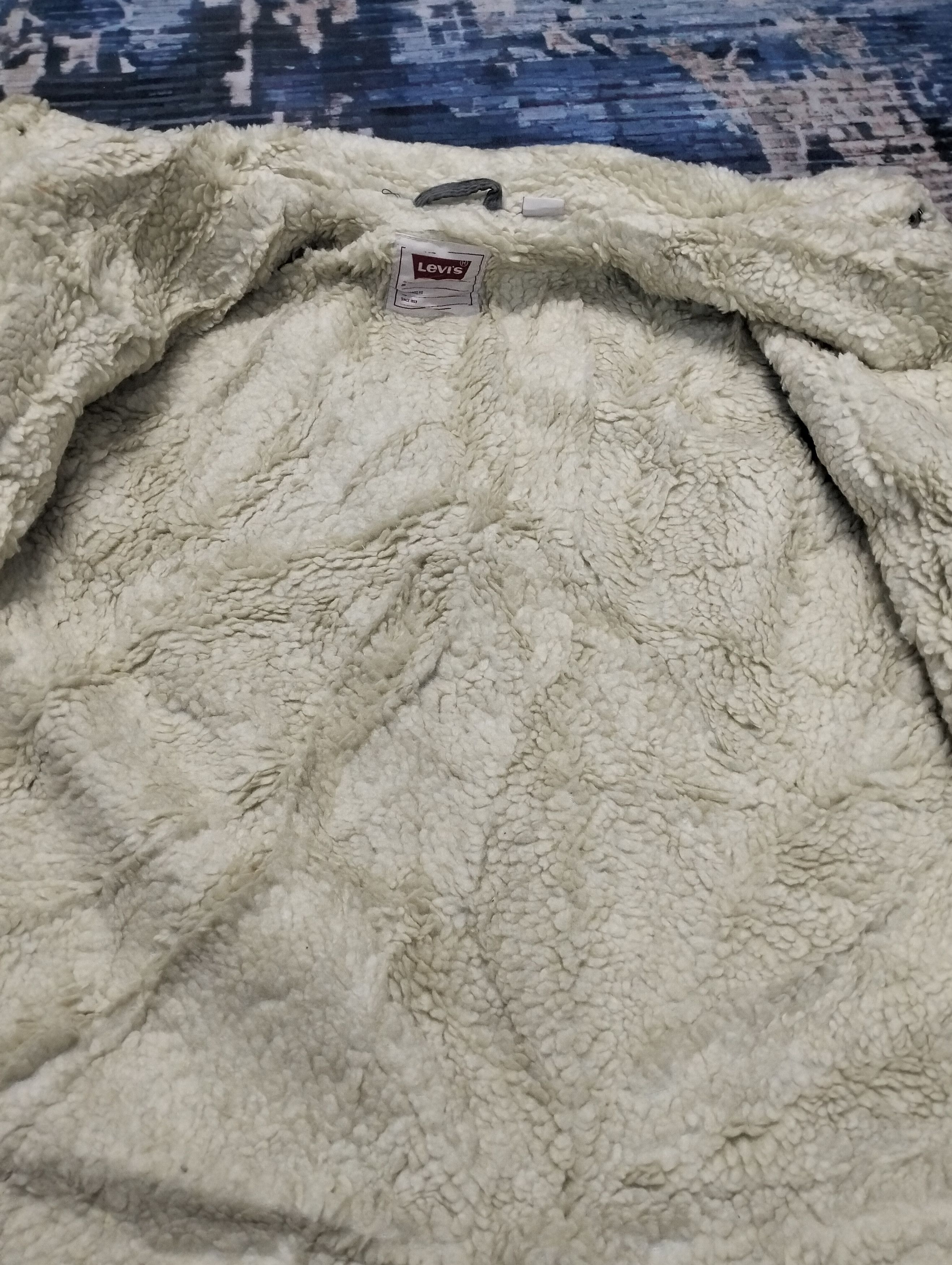 Wrangler Vintage Wrangler Fur Jacket Fur Denim Jacket Size US L / EU 52-54 / 3 - 4 Thumbnail
