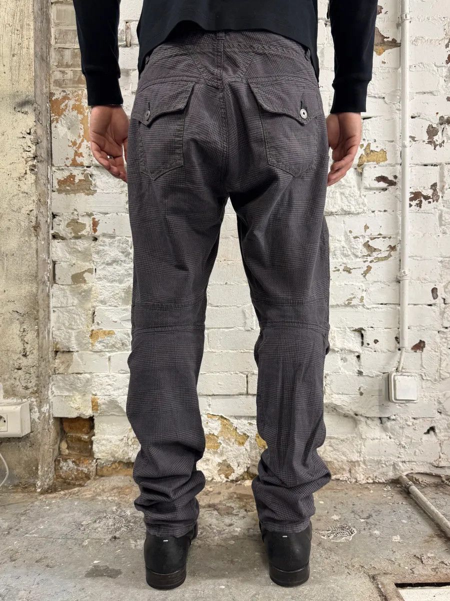 Marithe + Francois Girbaud 2000s Marithé + François Girbaud Grey Checkered Cozy Pants Size US 33 - 4 Thumbnail