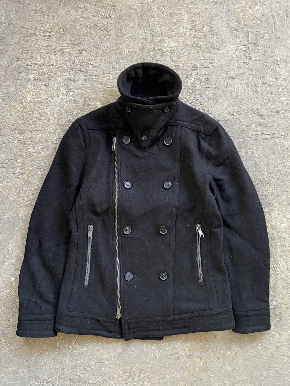 Schlussel 2000s Schlussel - Vkei Style Wool Riders Jacket Size US M / EU 48-50 / 2 - 1 Thumbnail