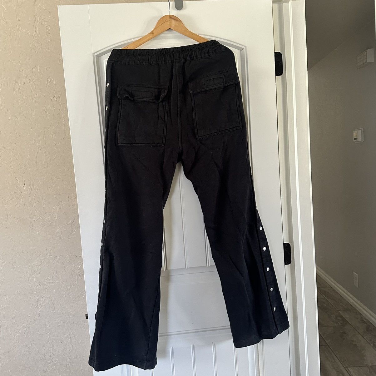 Rick Owens Rick Owens Black Pusher Pants Size US 30 / EU 46 - 4 Thumbnail