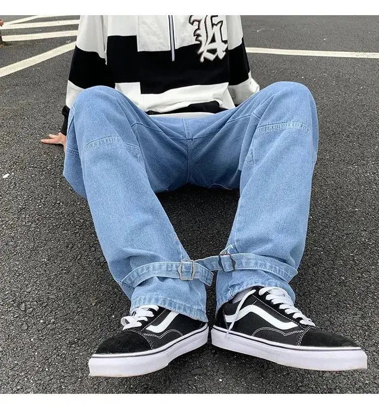 Japanese Brand × Jean Skateboard Baggy Carpenter Denim Jeans Cargo y2k Size US 32 / EU 48 - 4 Thumbnail