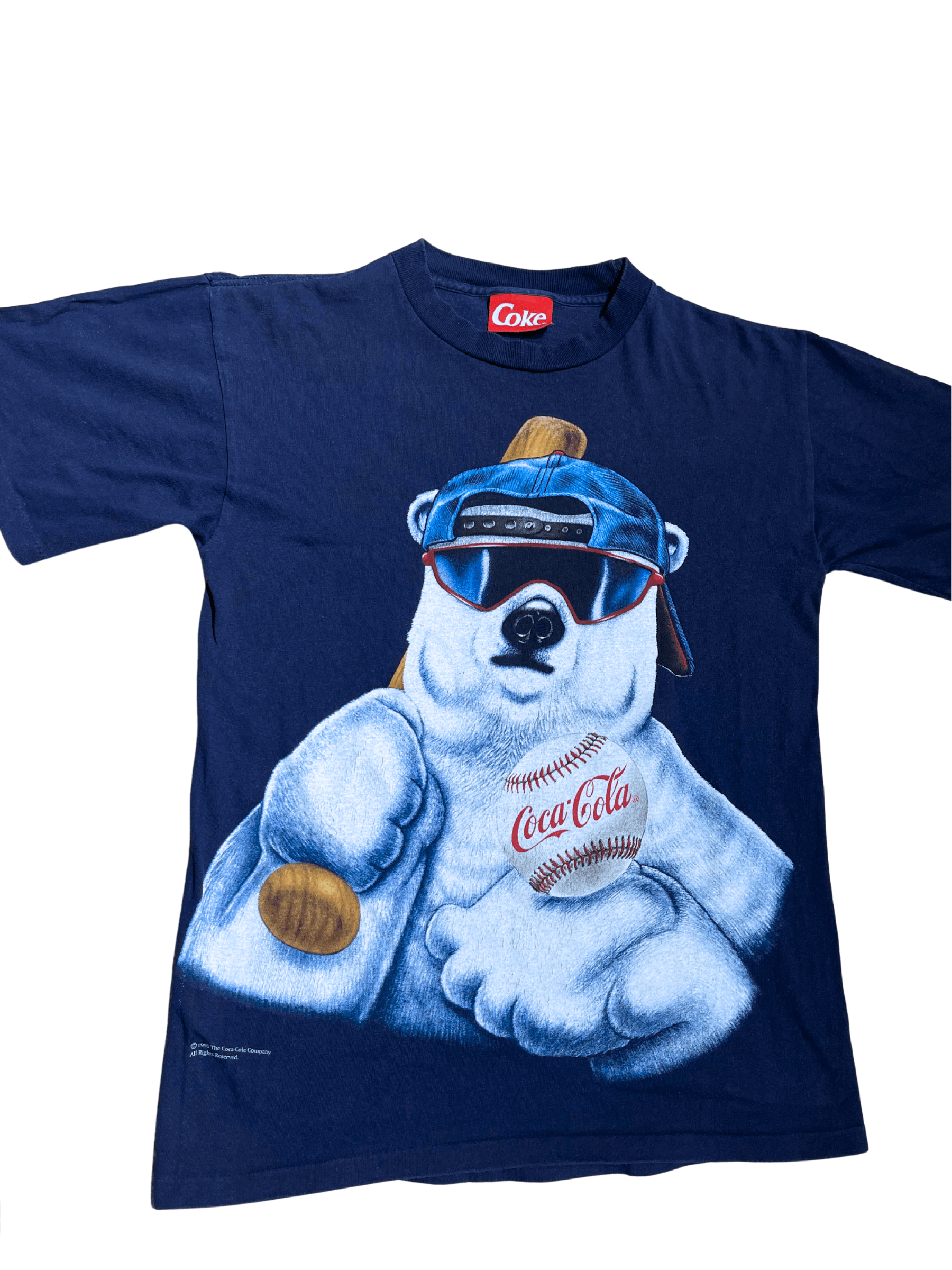 Other Vintage 1997 Coca-Cola Polar Bear Baseball Tee M Navy Size US M / EU 48-50 / 2 - 1 Thumbnail