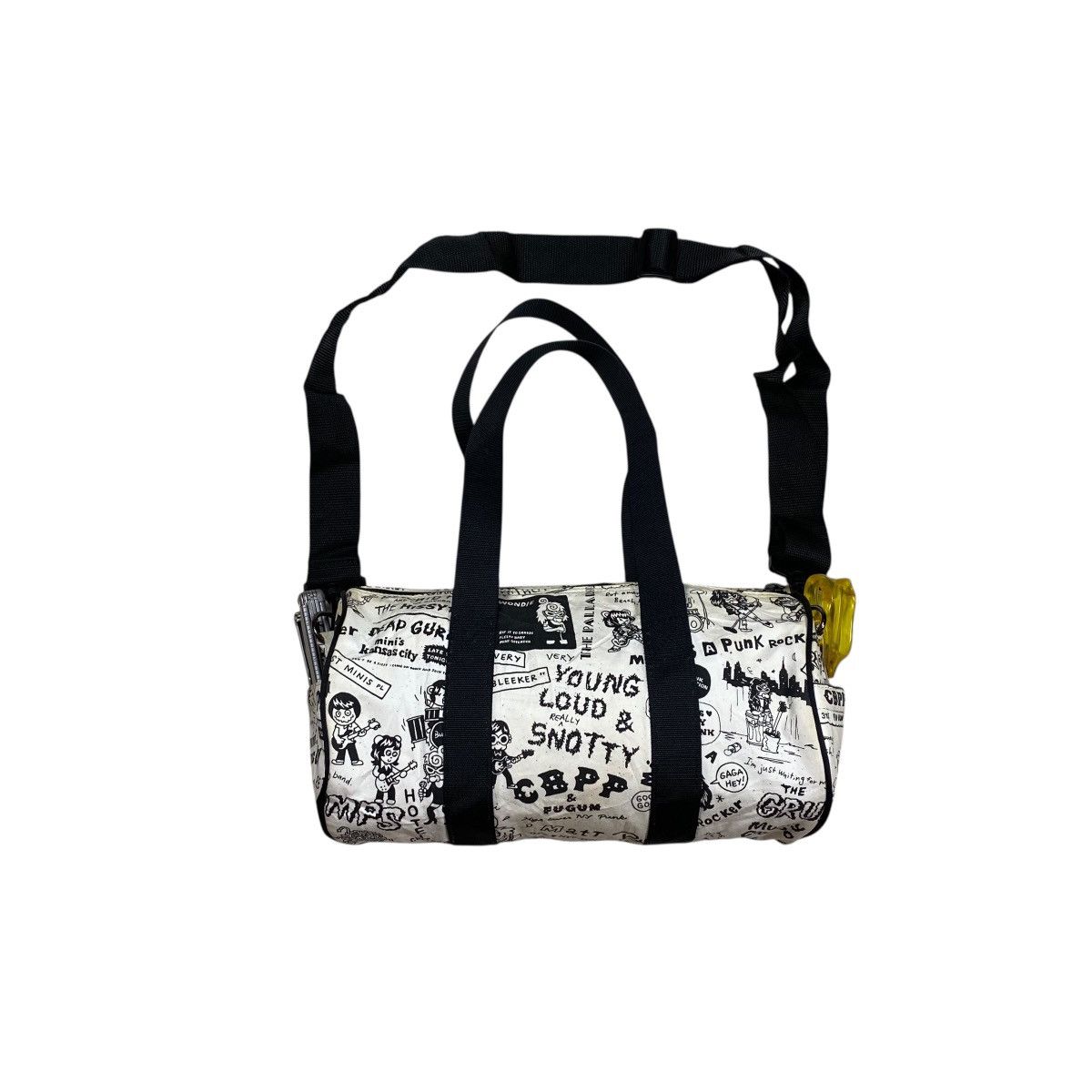 Hysteric Glamour Hysteric Glamour Matt NY PUNK Allover Duffle Sling Bag Size ONE SIZE - 7 Thumbnail