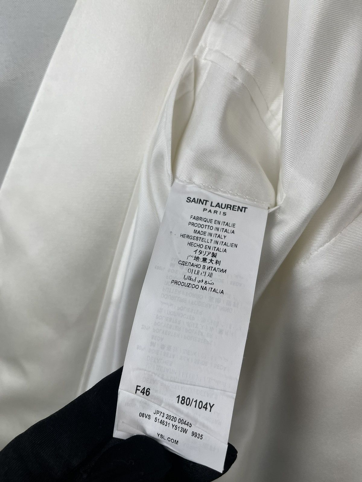 Yves Saint Laurent Saint Laurent single-breasted tuxedo Size XL / US 12-14 / IT 48-50 - 6 Thumbnail