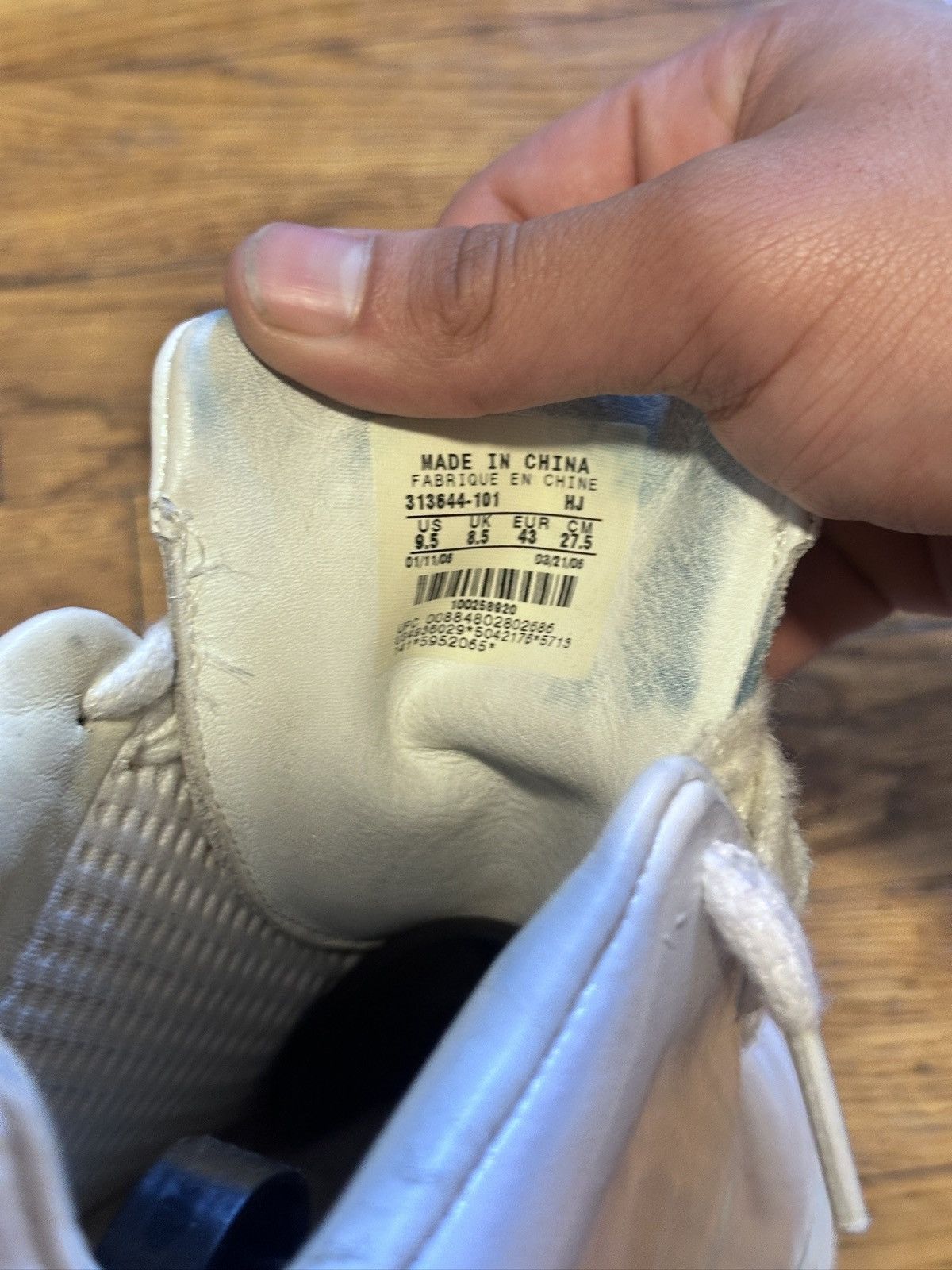 Nike Vintage faceless, Air Force One Size US 9.5 / EU 42-43 - 8 Thumbnail