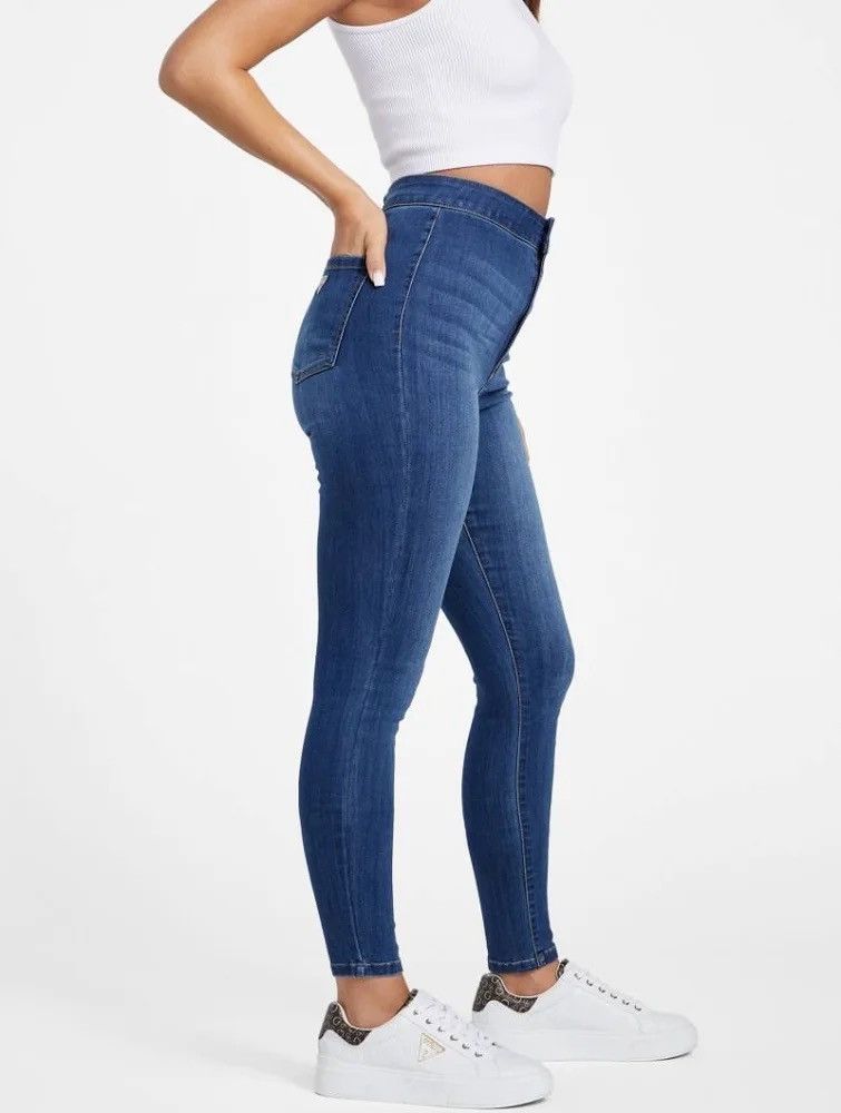 Guess GUESS Eco Nova Ultra High-Rise Curvy Jeans Size 27" / US 4 / IT 40 - 3 Thumbnail