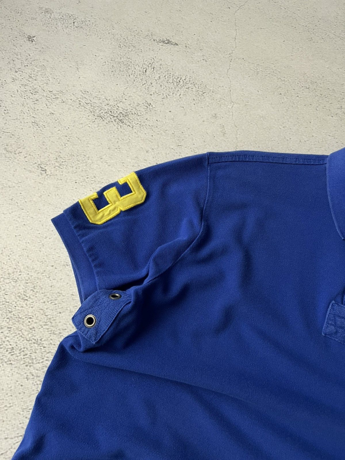 Polo Ralph Lauren Vintage Ralph Lauren Big Logo Polo Shirt XL – Number 3 Patch Size US XL / EU 56 / 4 - 4 Thumbnail