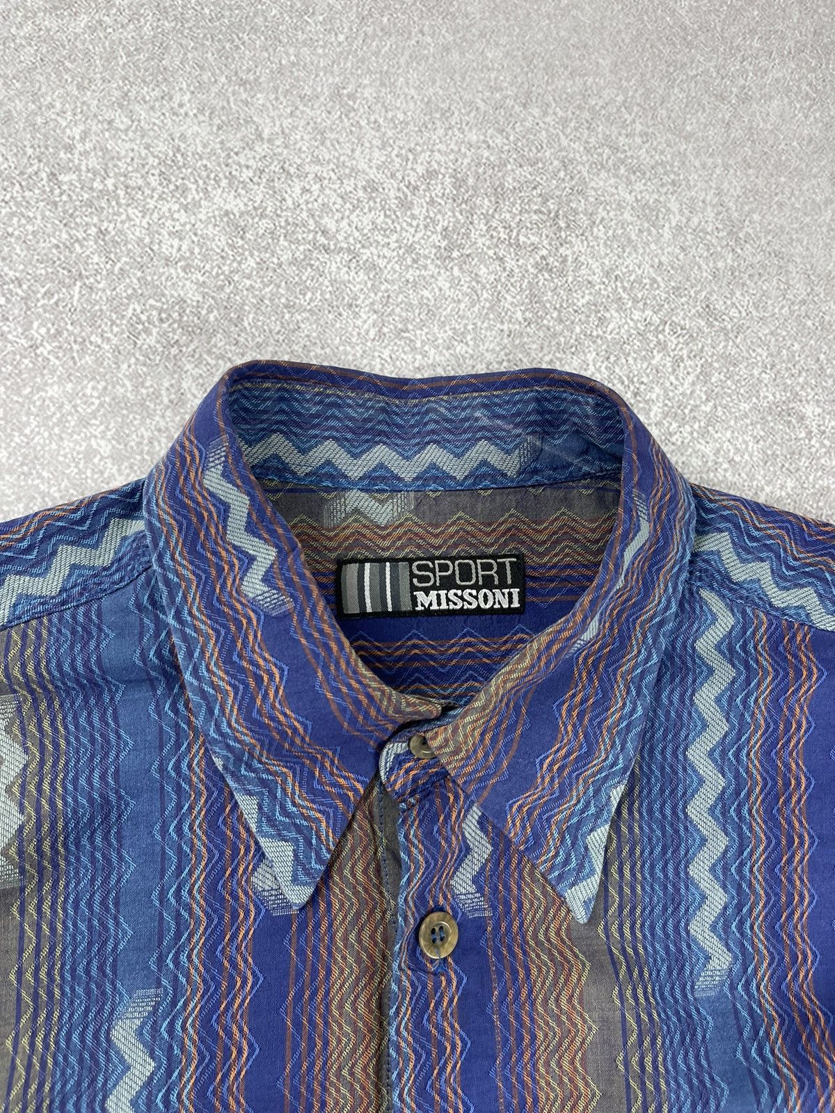 Missoni Vintage Missoni Sport Long Sleeve Shirt Size 52 Size US L / EU 52-54 / 3 - 7 Thumbnail