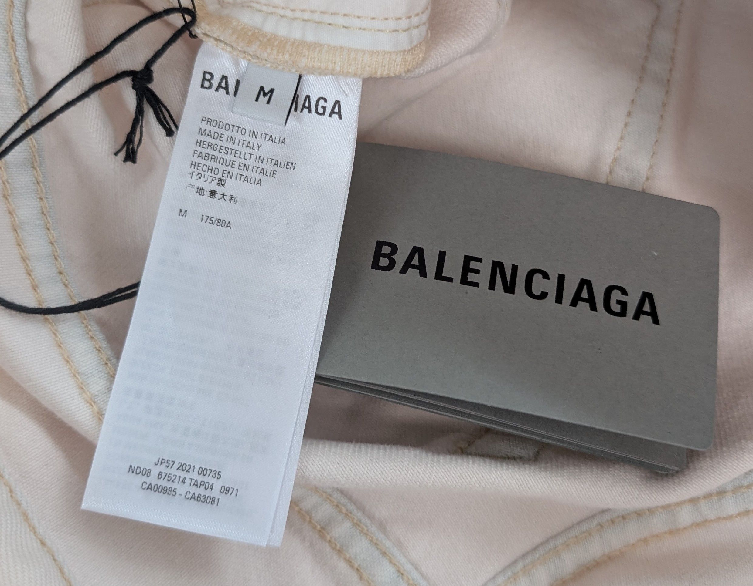 Balenciaga White recycled Balenciaga jeans Size US 33 - 5 Thumbnail