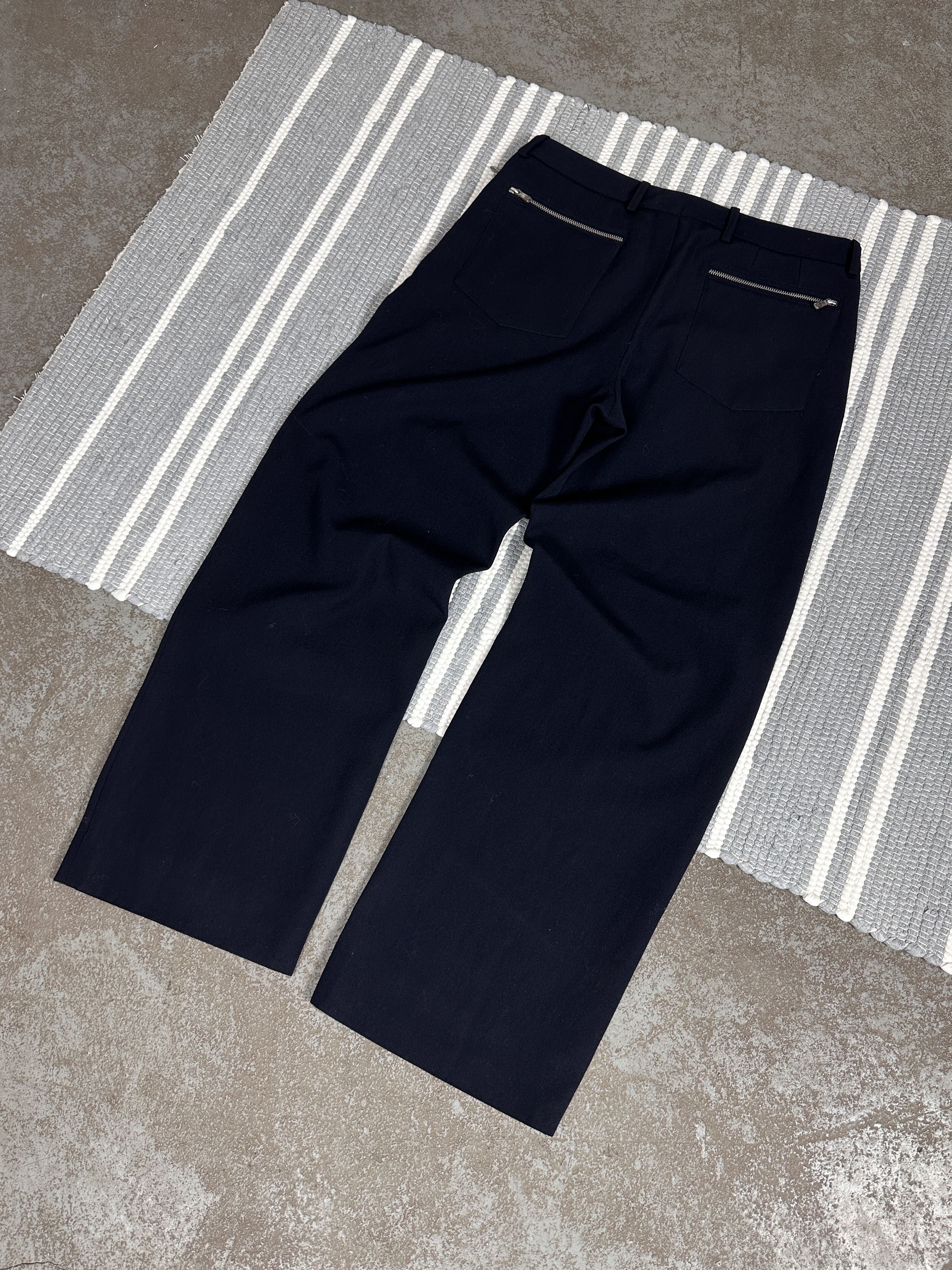 Versace Vintage Versace Navy Pants Trousers Size 36" / US 14 / IT 50 - 5 Thumbnail