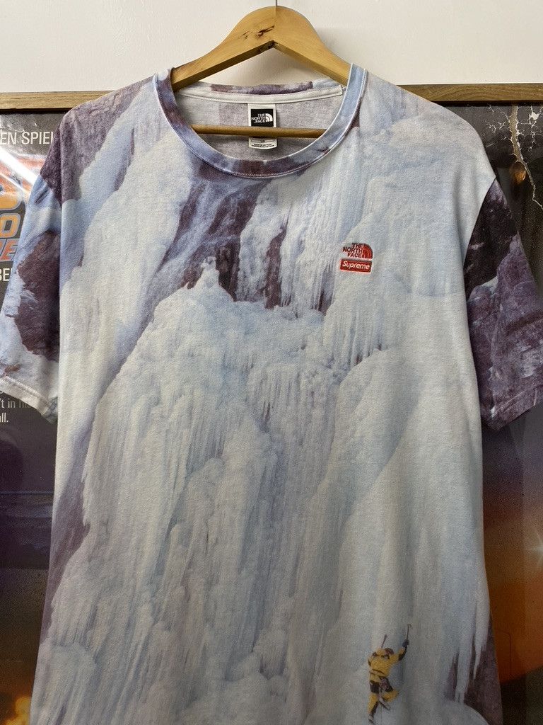 Supreme × The North Face SS21 Supreme x The North Face Ice Climb Print T Shirt Size US L / EU 52-54 / 3 - 2 Thumbnail