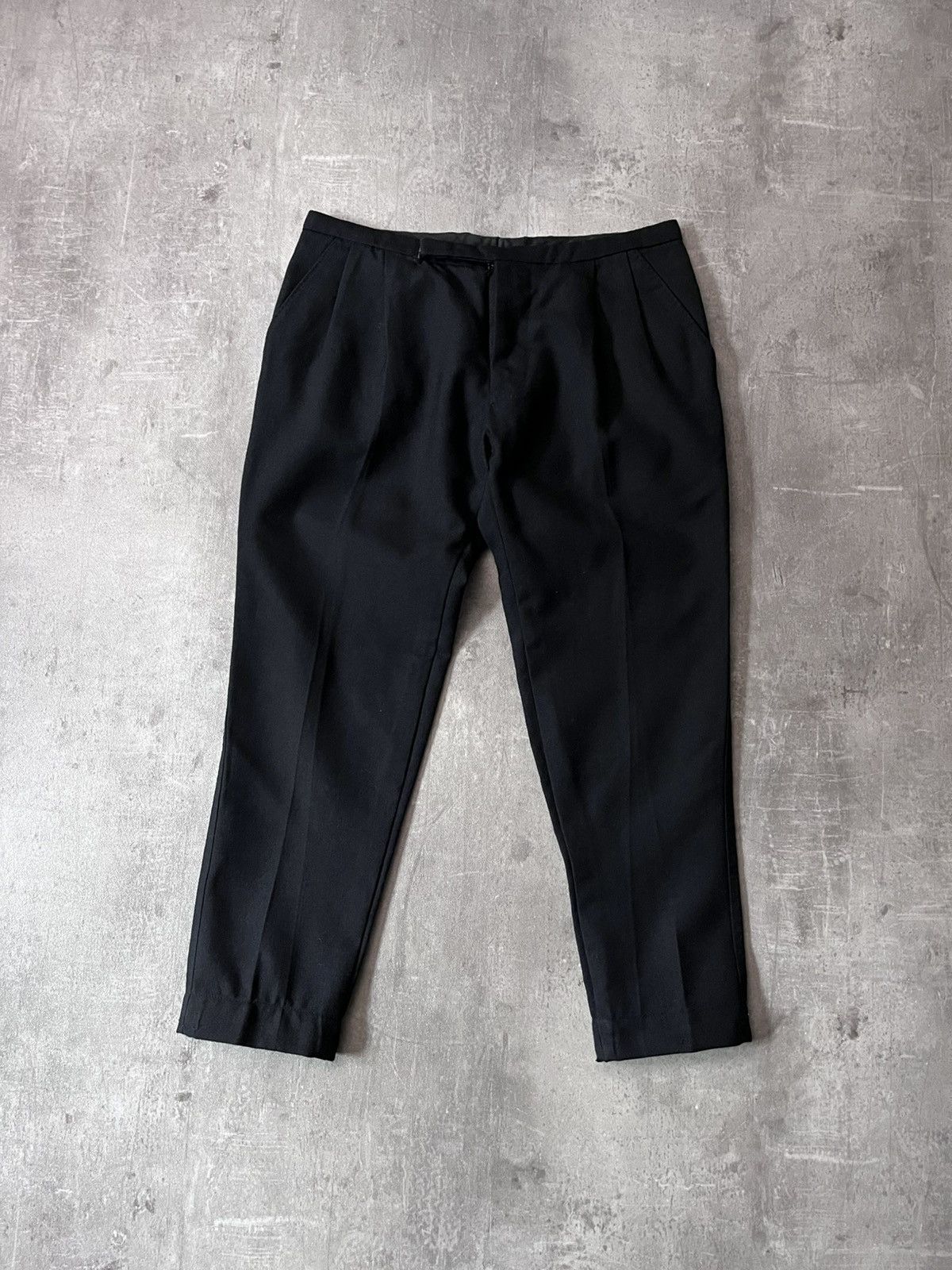 Carol Christian Poell Carol Christian Poell A/W 96-97 wool black pants Size US 28 / EU 44 - 1 Thumbnail