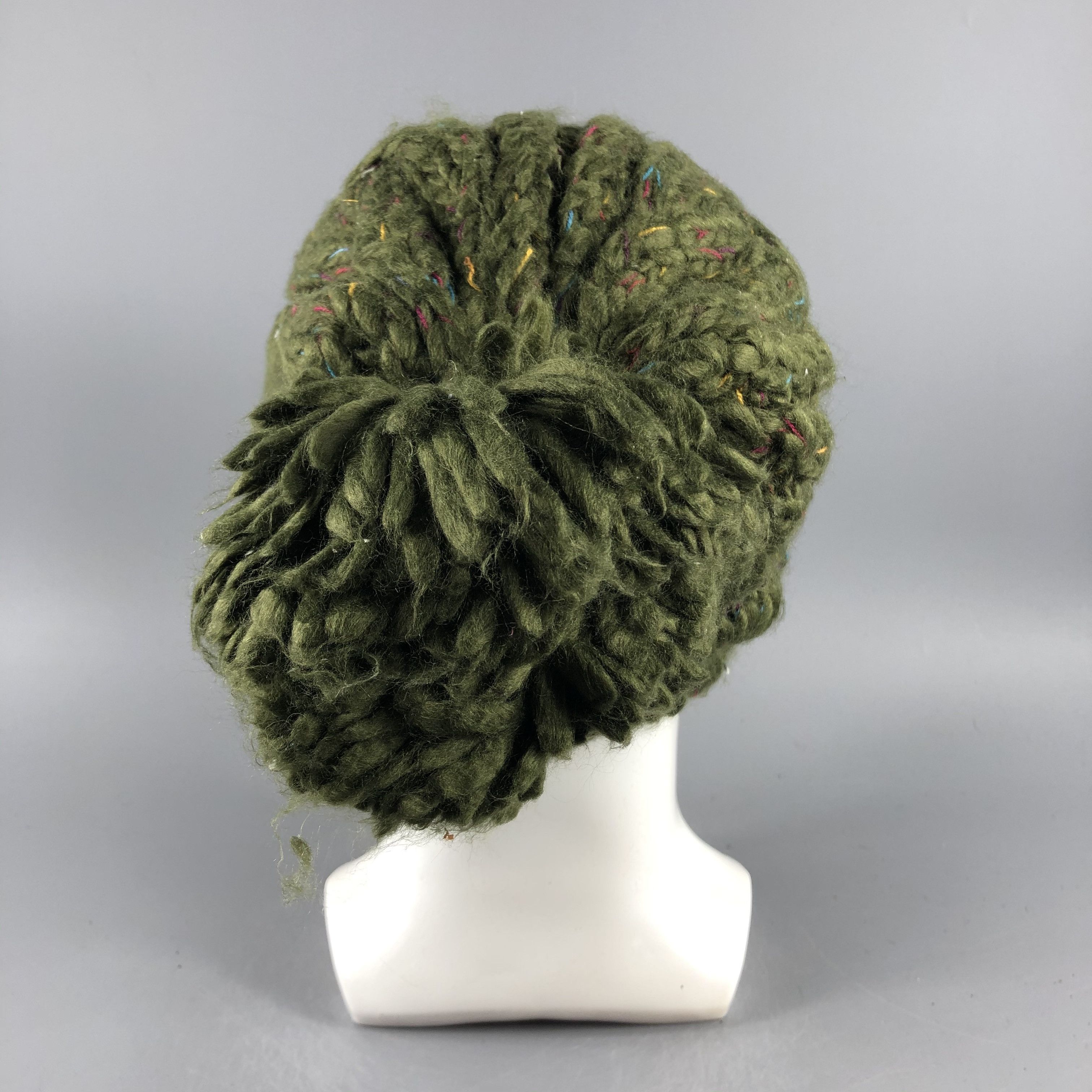 Japanese Brand × Vintage Aran Isle PomPom Beanie Snow Hat Snow Cap -D588 Size ONE SIZE - 3 Thumbnail