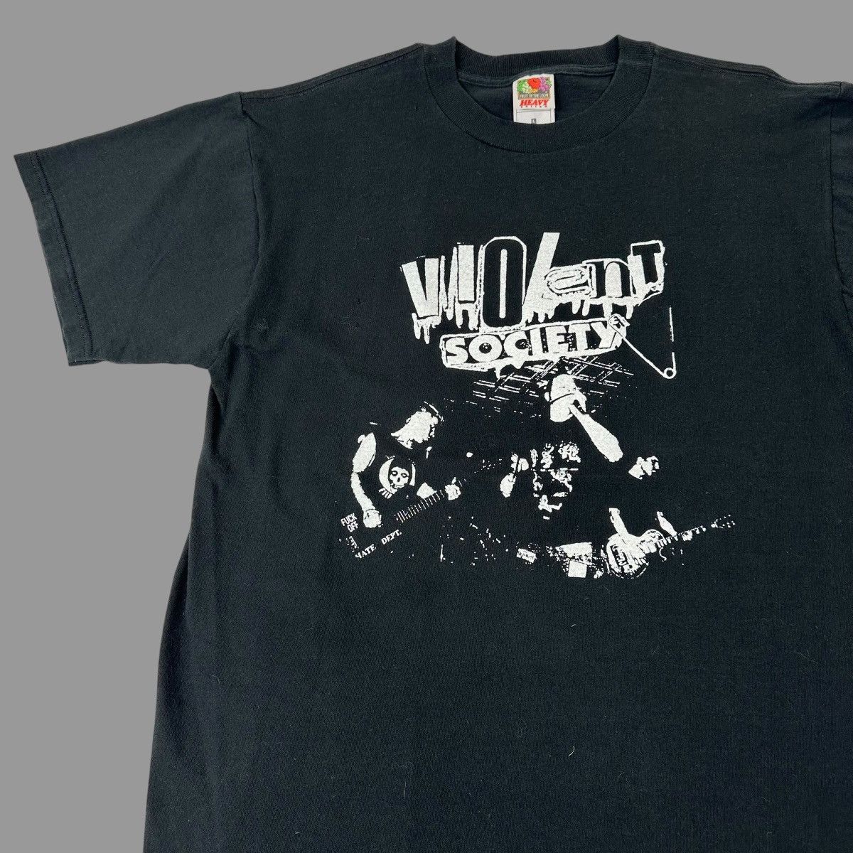 Band Tees × Vintage Vintage late 90s punk tshirt Size US L / EU 52-54 / 3 - 3 Thumbnail
