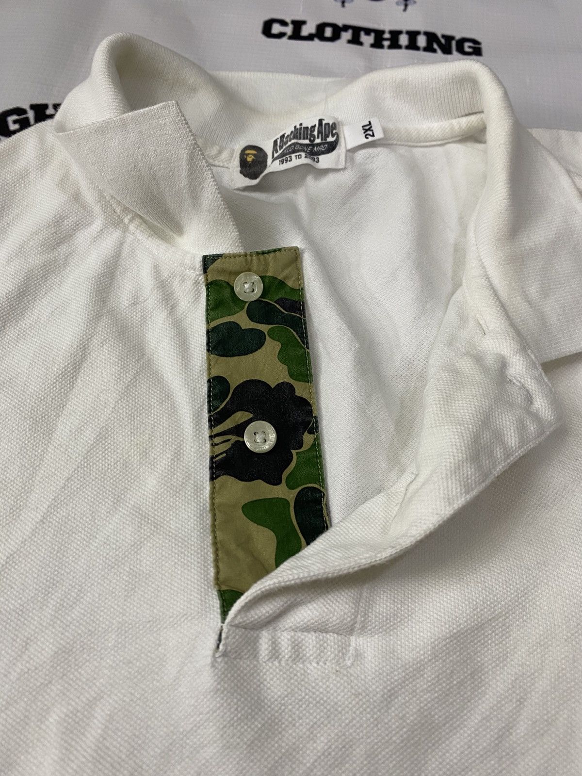 Bape BAPE POLO SHIRT. Size US XXL / EU 58 / 5 - 4 Thumbnail
