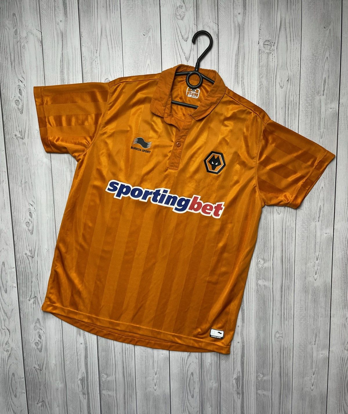 Vintage Vintage Wolverhampton orange soccer jersey size M Size US M / EU 48-50 / 2 - 1 Thumbnail