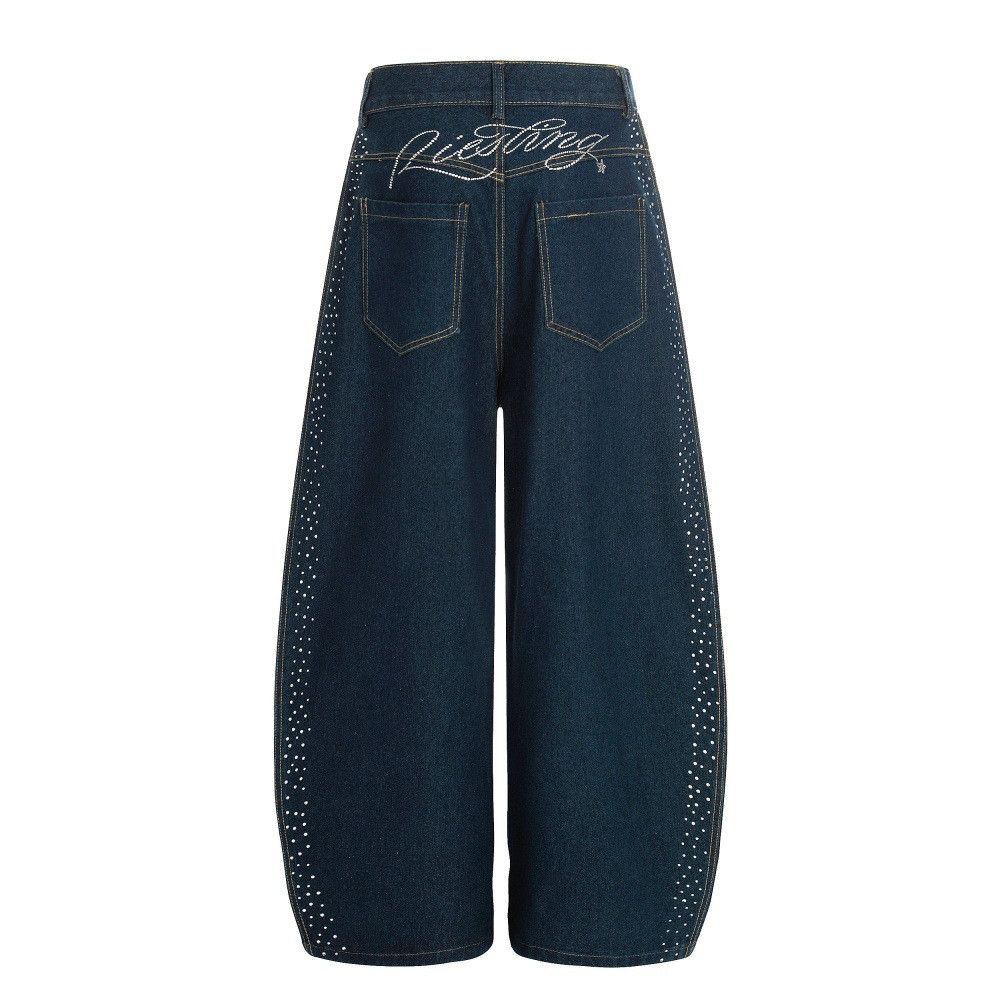 Jean American high street style curved jeans for men Size US 32 / EU 48 - 2 Thumbnail