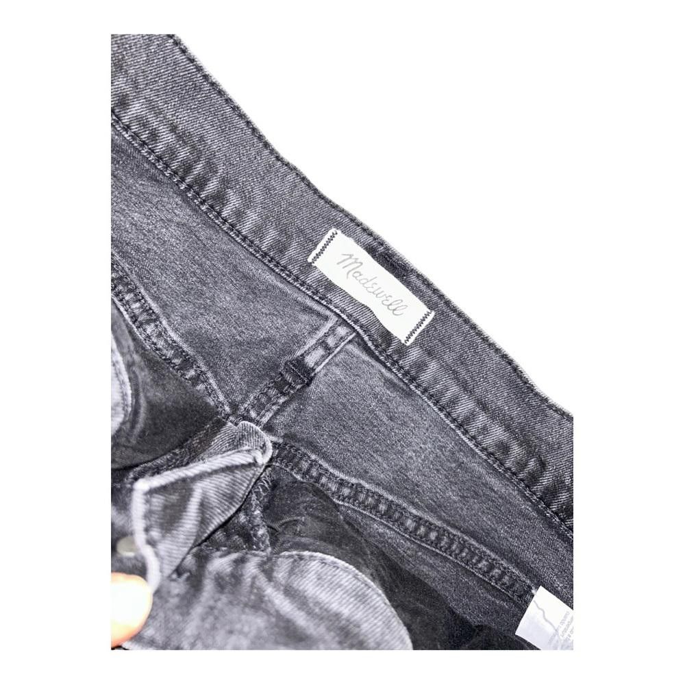 Madewell Madewell l Stretch Denim Straight Black Skirt Size 28 Size 28" / US 6 / IT 42 - 7 Thumbnail