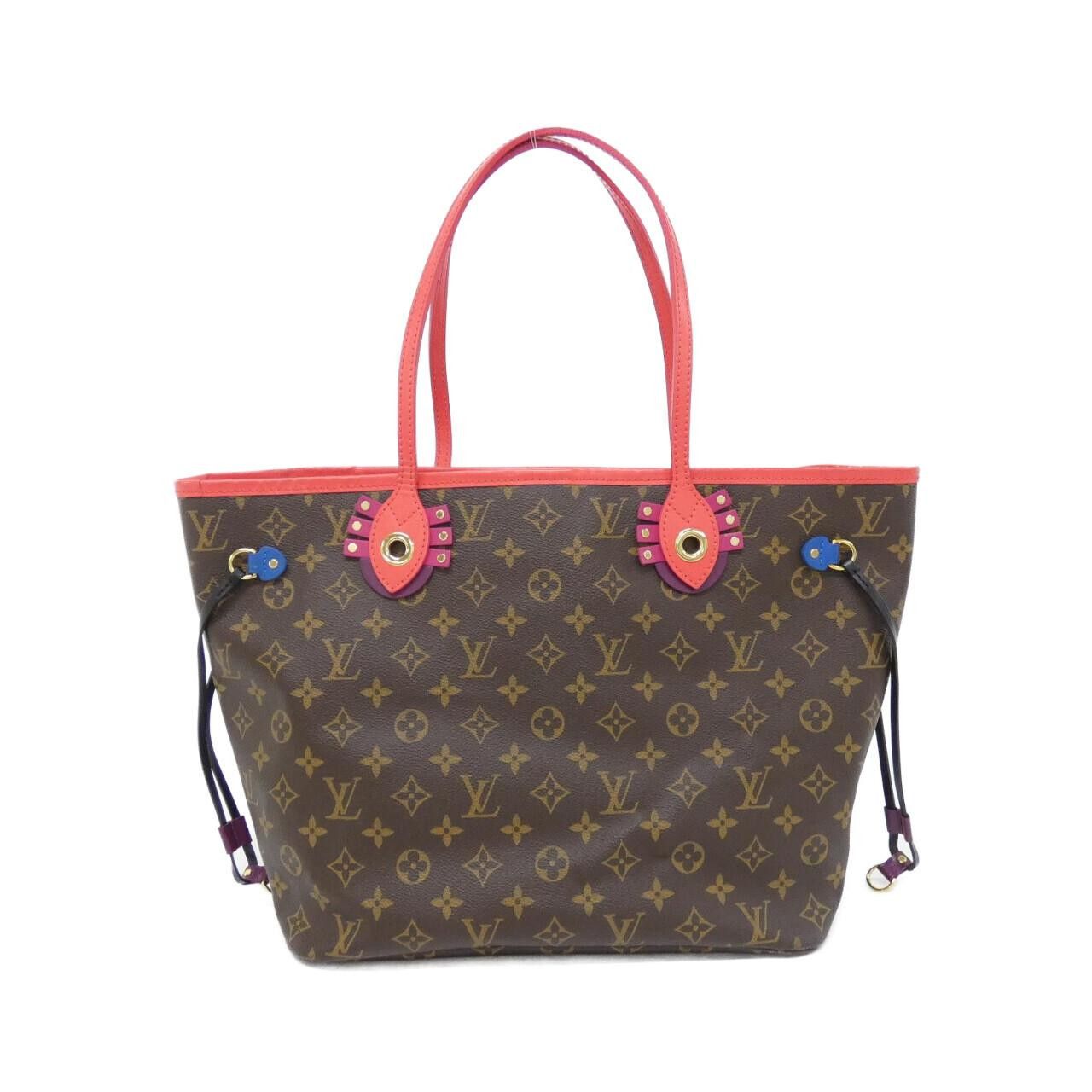 Louis Vuitton Louis Vuitton Louis Vuitton Monogram Neverfull Tote Bag Textile Tote Bag M41663 DUTY FREE for USA Size ONE SIZE - 1 Thumbnail