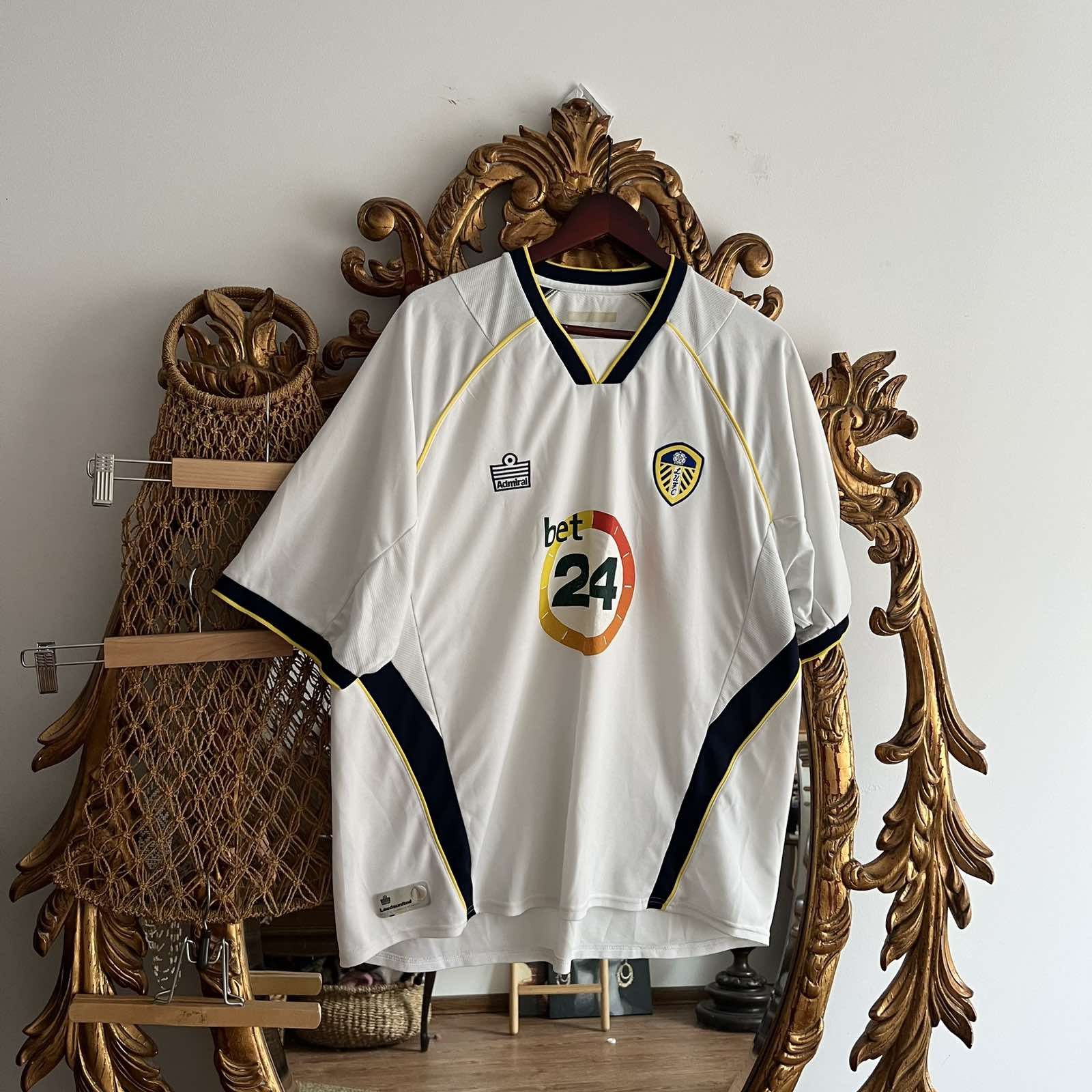 Vintage VINTAGE ADMIRAL LEEDS UNITED SOCCER JERSEY RETRO SZ XL Size US XL / EU 56 / 4 - 1 Thumbnail