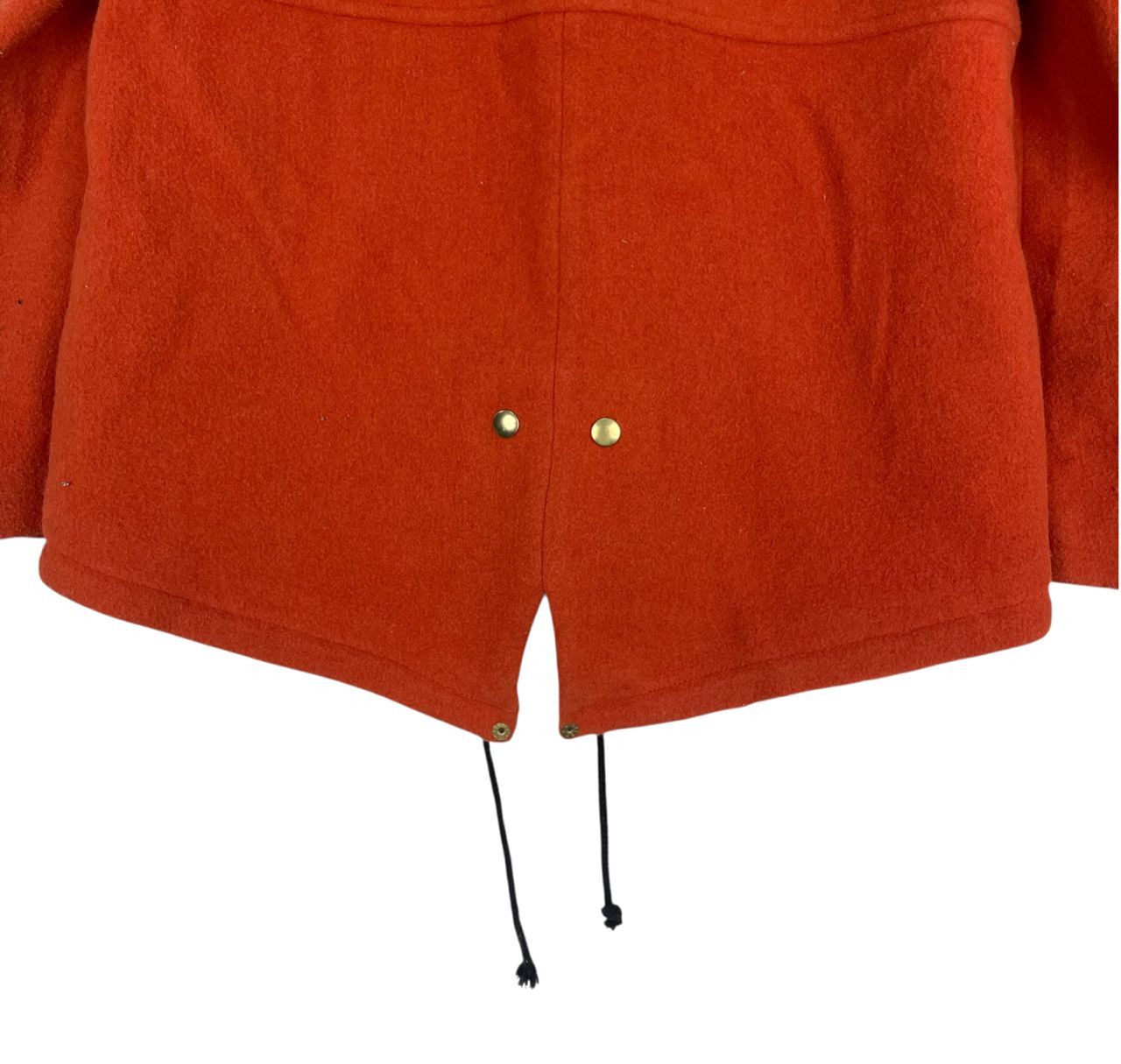 Ne-Net Vintage Né-net Hooded Duffle Coat Burnt Orange Wool Jacket Size M / US 6-8 / IT 42-44 - 10 Thumbnail