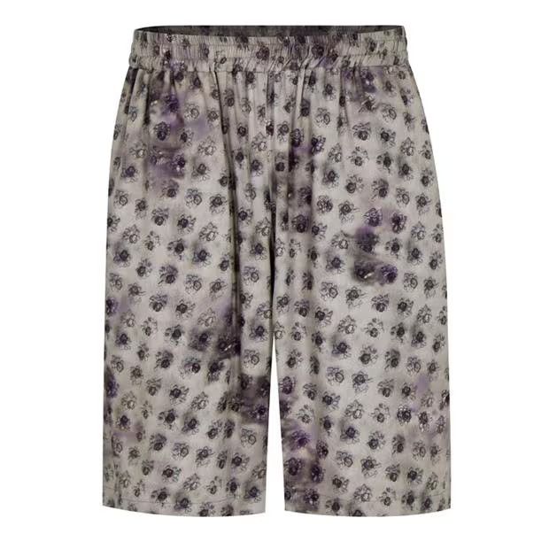 image of Acne Studios O1G2R1Mq0324 Shorts In Grey Dk Blue, Men's (Size 34)