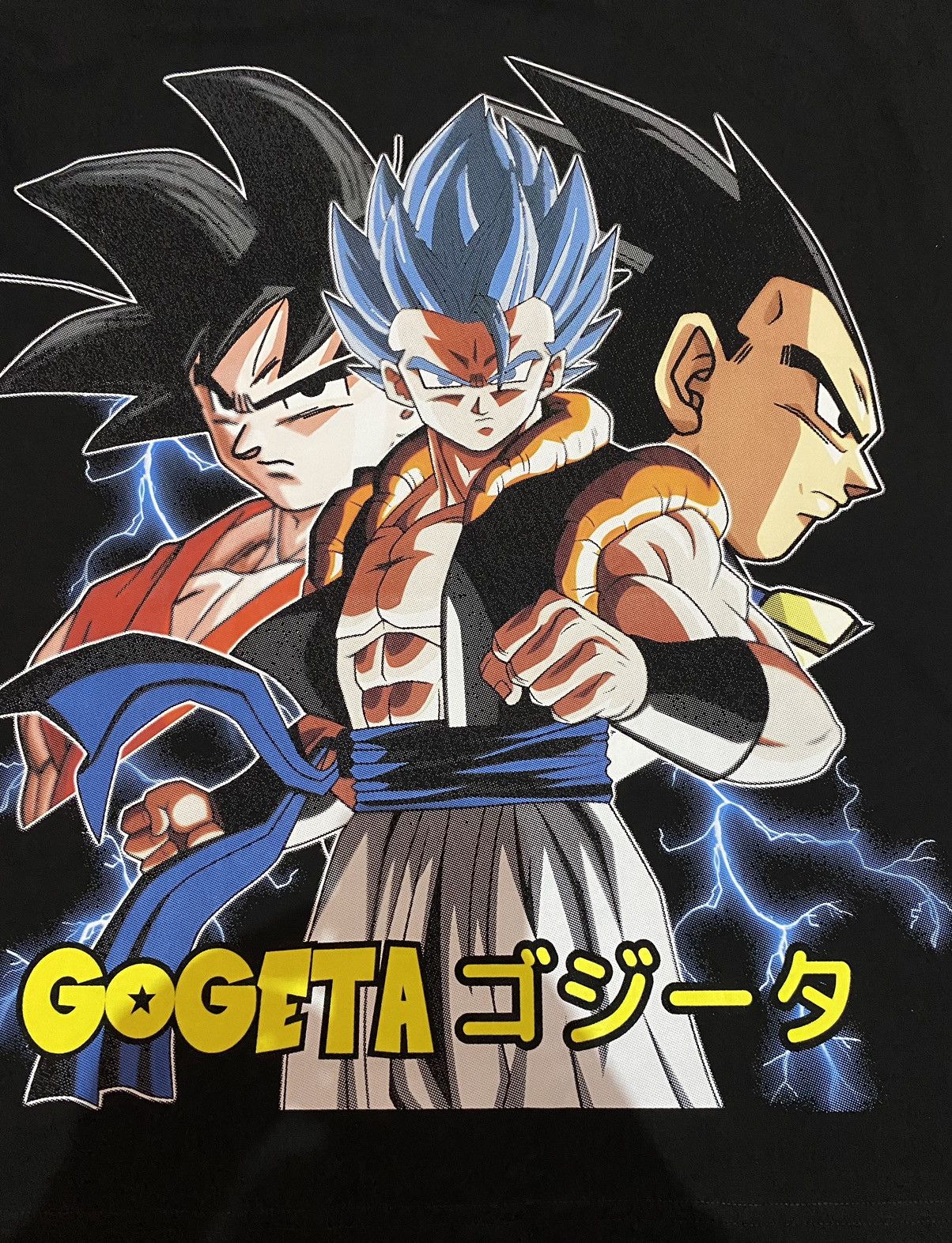Japanese Brand 🔥RARE🔥 Dragon Ball Z Gogeta Goku Vegeta boot tee anima movie Size US L / EU 52-54 / 3 - 9 Thumbnail