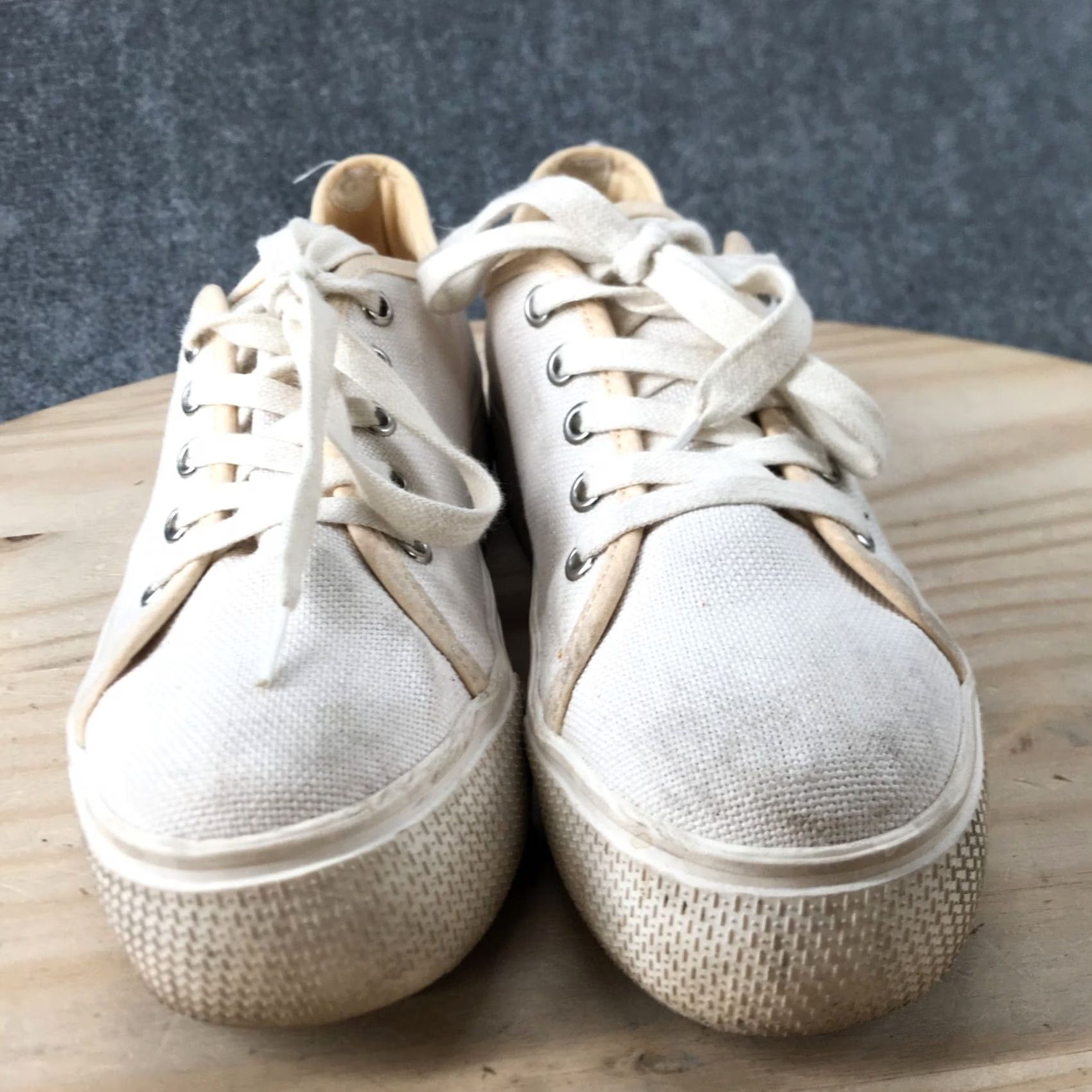 Steve Madden Steve Madden Shoes Womens 8.5 M Elore Casual Sneakers White Low Top Lace Up Size M / US 6-8 / IT 42-44 - 7 Thumbnail