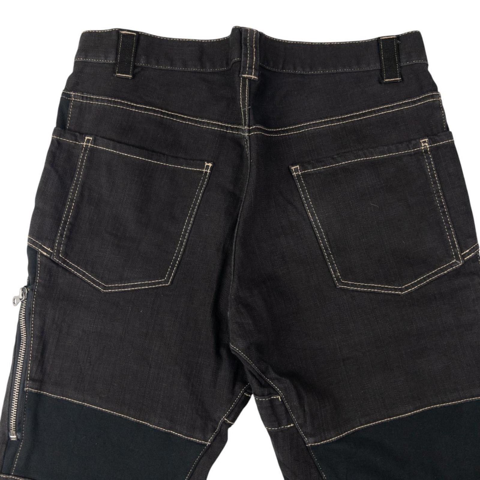 Other Vintage PPFM Multi Zip Denim Jeans Size M Size US 32 / EU 48 - 4 Thumbnail