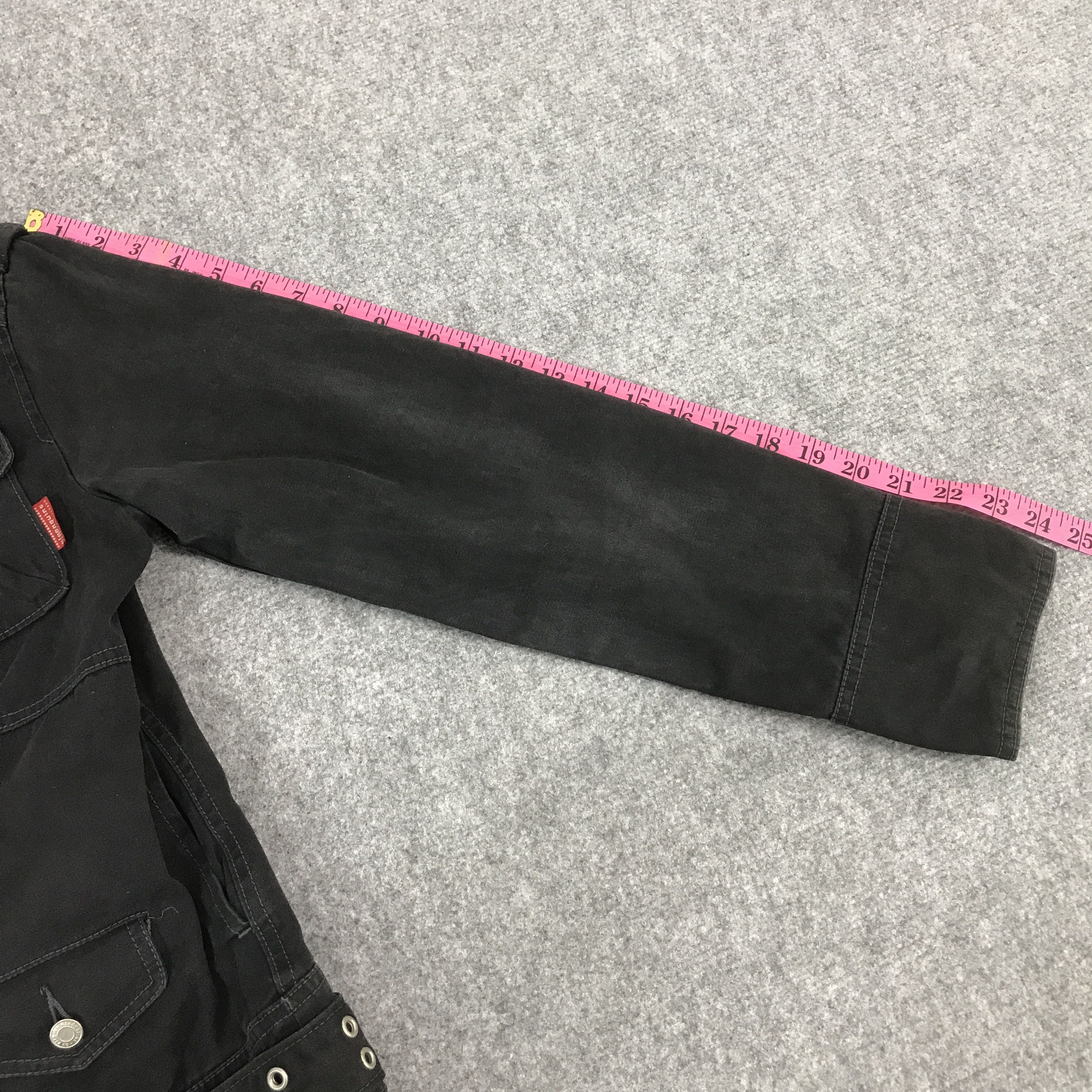 Designer × Japanese Brand Black punk Jacket algon quins Design jacket Size US S / EU 44-46 / 1 - 6 Thumbnail