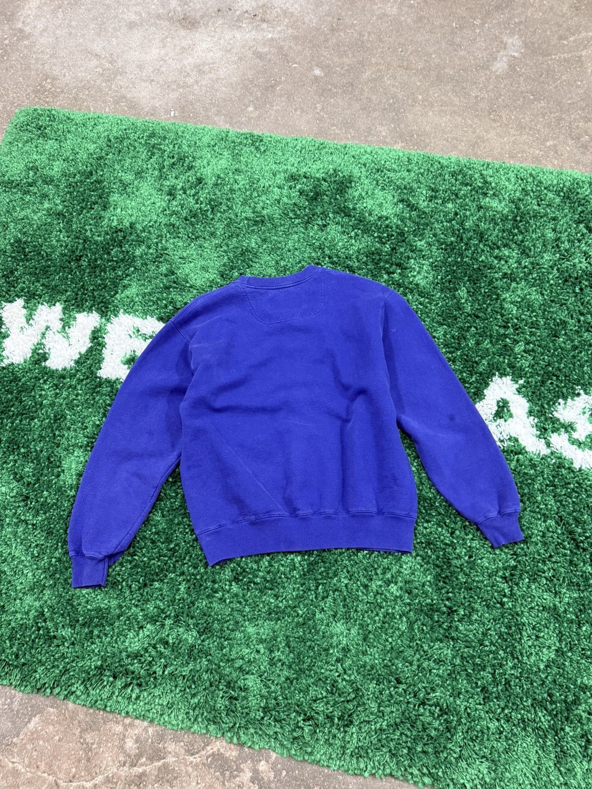 Champion × Vintage Vintage Blue Champion Embroidered Logo Sweatshirt Medium M Size US M / EU 48-50 / 2 - 5 Thumbnail