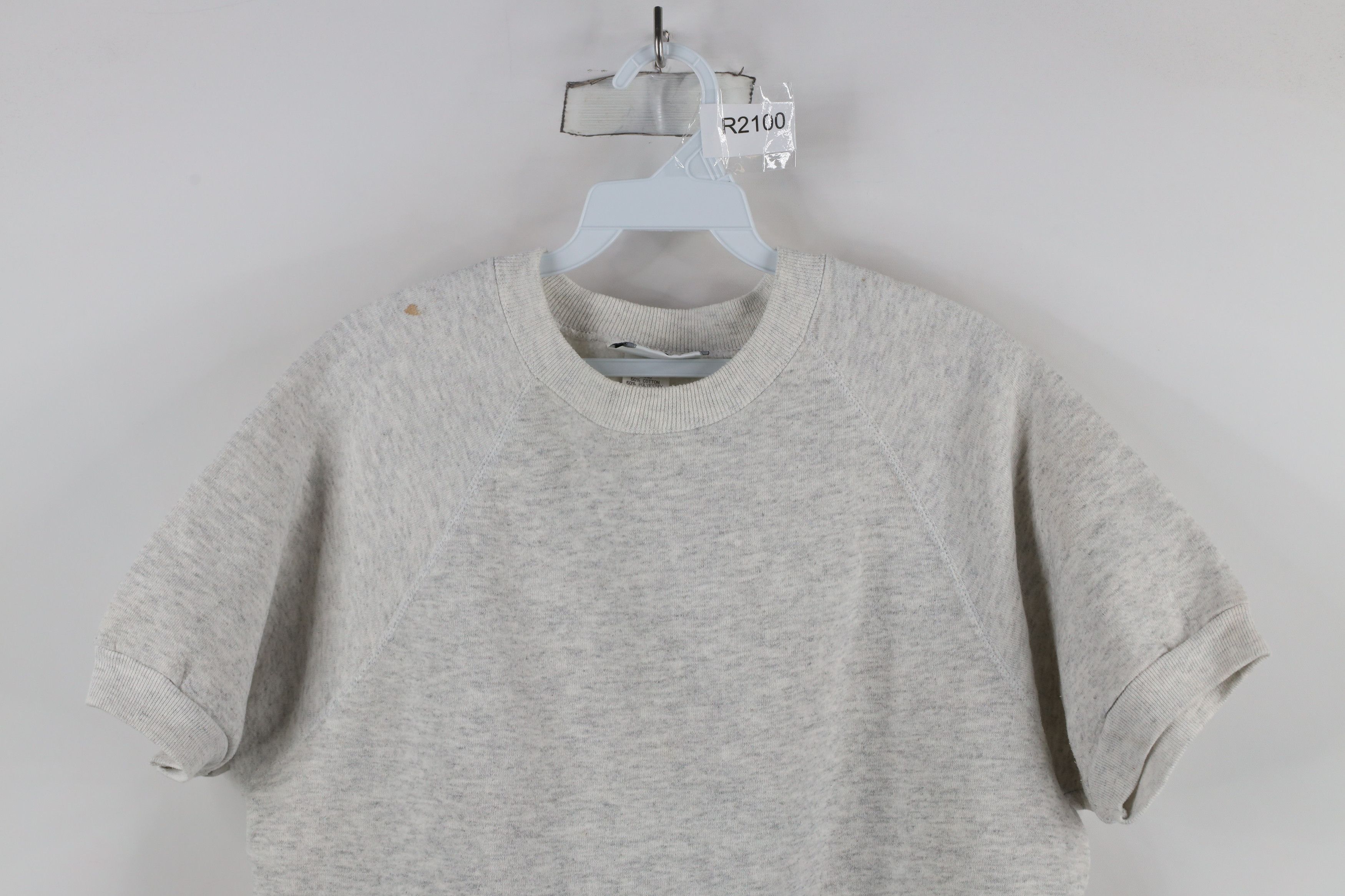 Vintage Vintage 90s Streetwear Short Sleeve Crewneck Sweatshirt Size US L / EU 52-54 / 3 - 2 Thumbnail