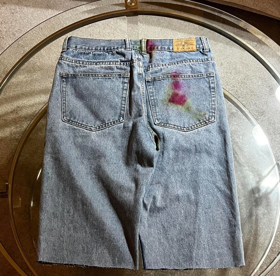 Vintage cross & winsor custom jean shorts Size US 32 / EU 48 - 2 Thumbnail