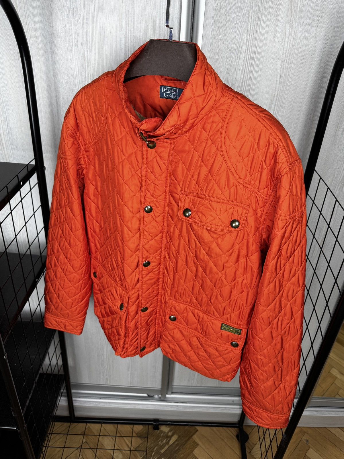 Polo Ralph Lauren Polo Ralph Lauren Orange Quilted Cadwell Bomber Jacket sz XL Size US XL / EU 56 / 4 - 6 Thumbnail