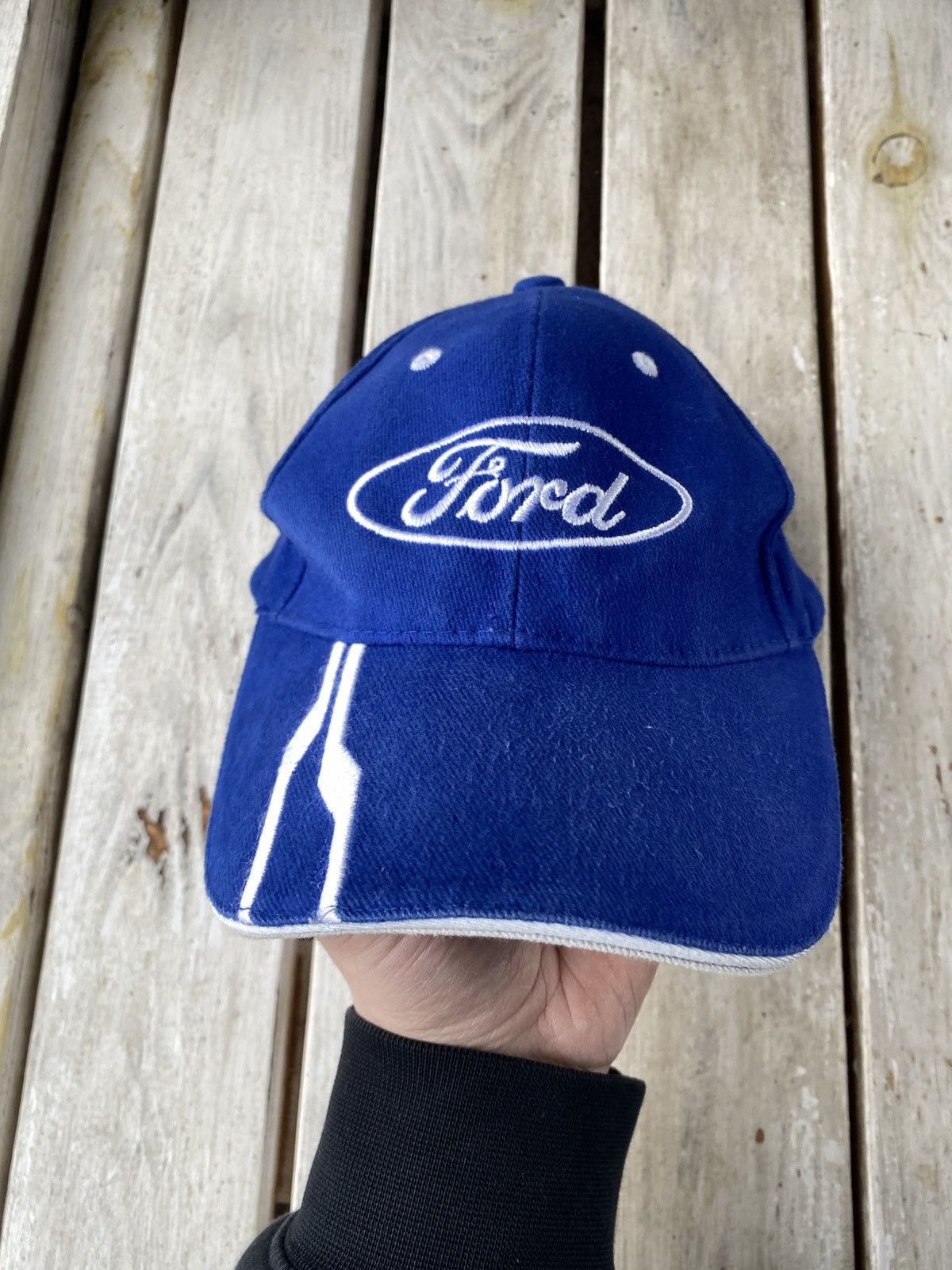 Ford Vintage 90s Ford Logo USA F1 Racing cap Size ONE SIZE - 2 Thumbnail