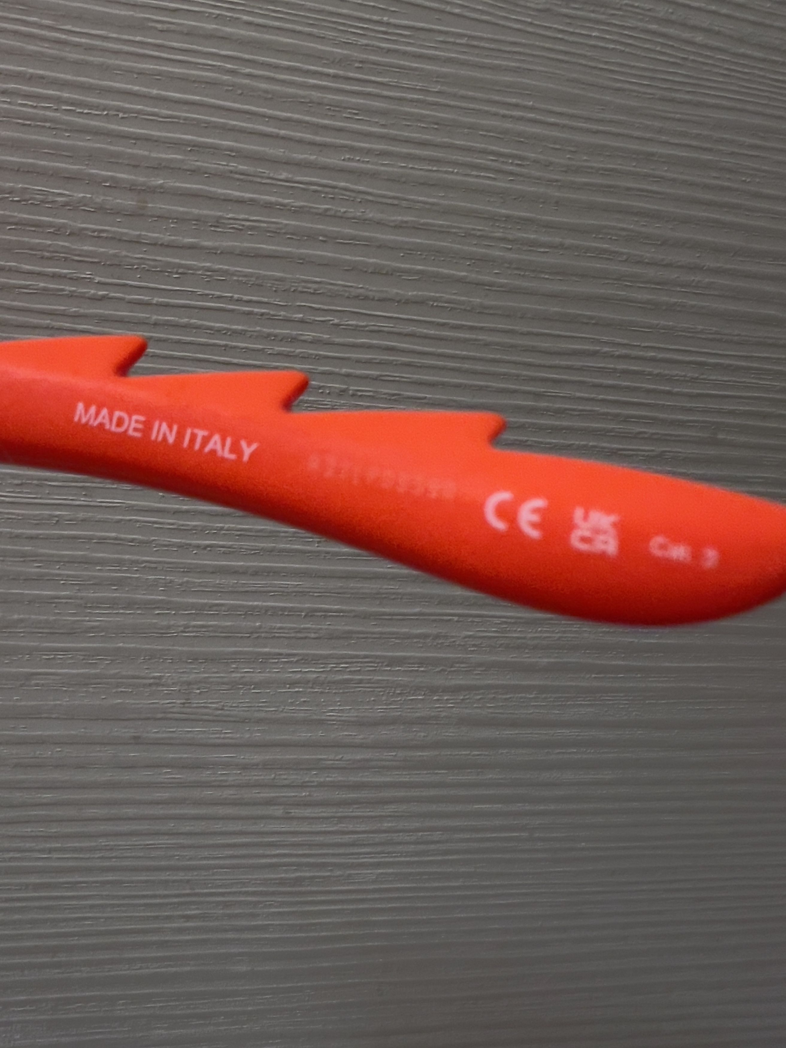 Balenciaga Balenciaga SS23 -Extreme Spikes Orange Sunglasses Size ONE SIZE - 15 Thumbnail
