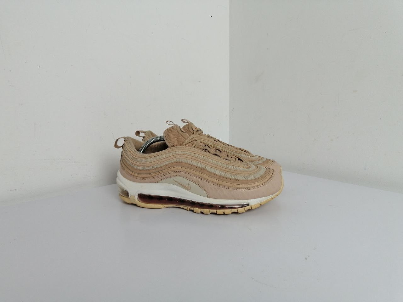Nike NIKE AIR MAX 97 LX BEIGE SNEAKERS Size US 8.5 / IT 38.5 - 3 Thumbnail