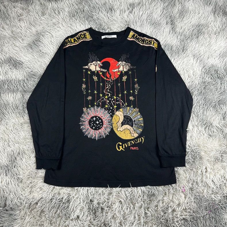 Givenchy Givenchy Solid Color V-Neck Double Breasted Coat Jacket wit Size US M / EU 48-50 / 2 - 1 Thumbnail