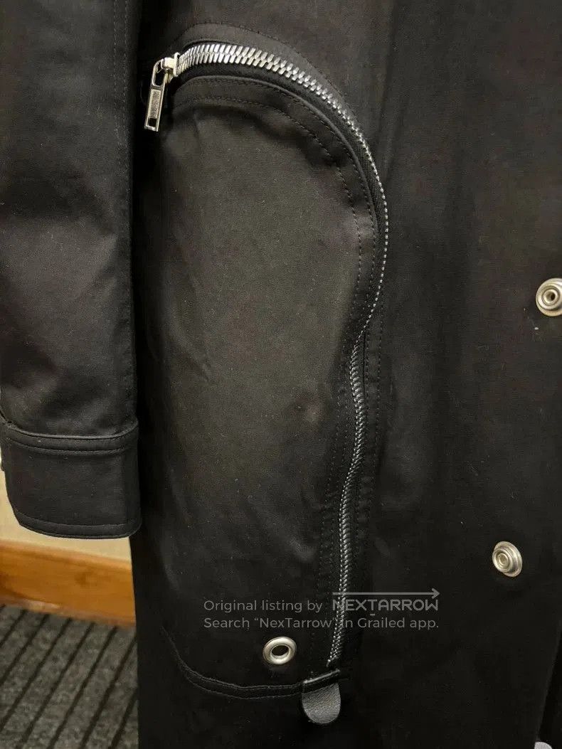 Rick Owens rick owens black zip pocket trench coat. Size US L / EU 52-54 / 3 - 5 Thumbnail