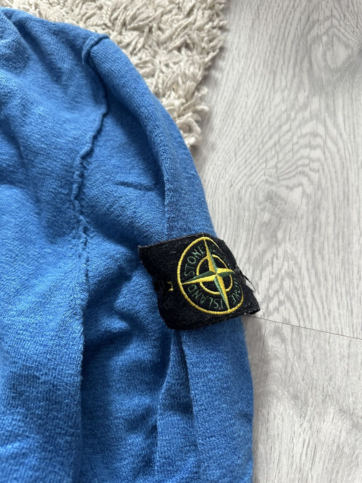 Vintage Stone Island Vintage Wool Knit Sweater Size US XL / EU 56 / 4 - 4 Thumbnail