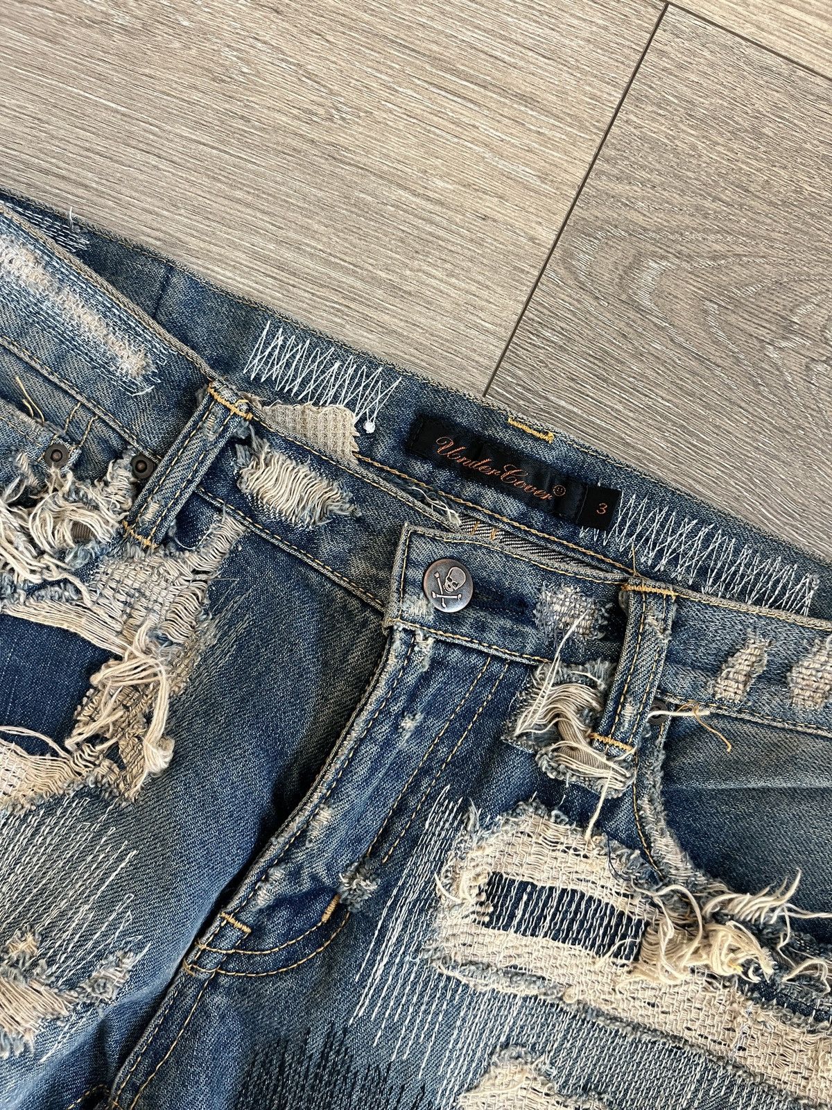 Undercover Undercover AW05 85 Denim GRAILLLL Size US 30 / EU 46 - 4 Thumbnail