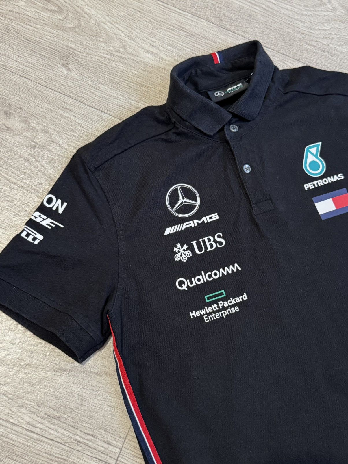 Mercedes-Benz 🔷Mercedes Benz Petronas AMG F1 Polo T-shirt🔷 Size US M / EU 48-50 / 2 - 2 Thumbnail