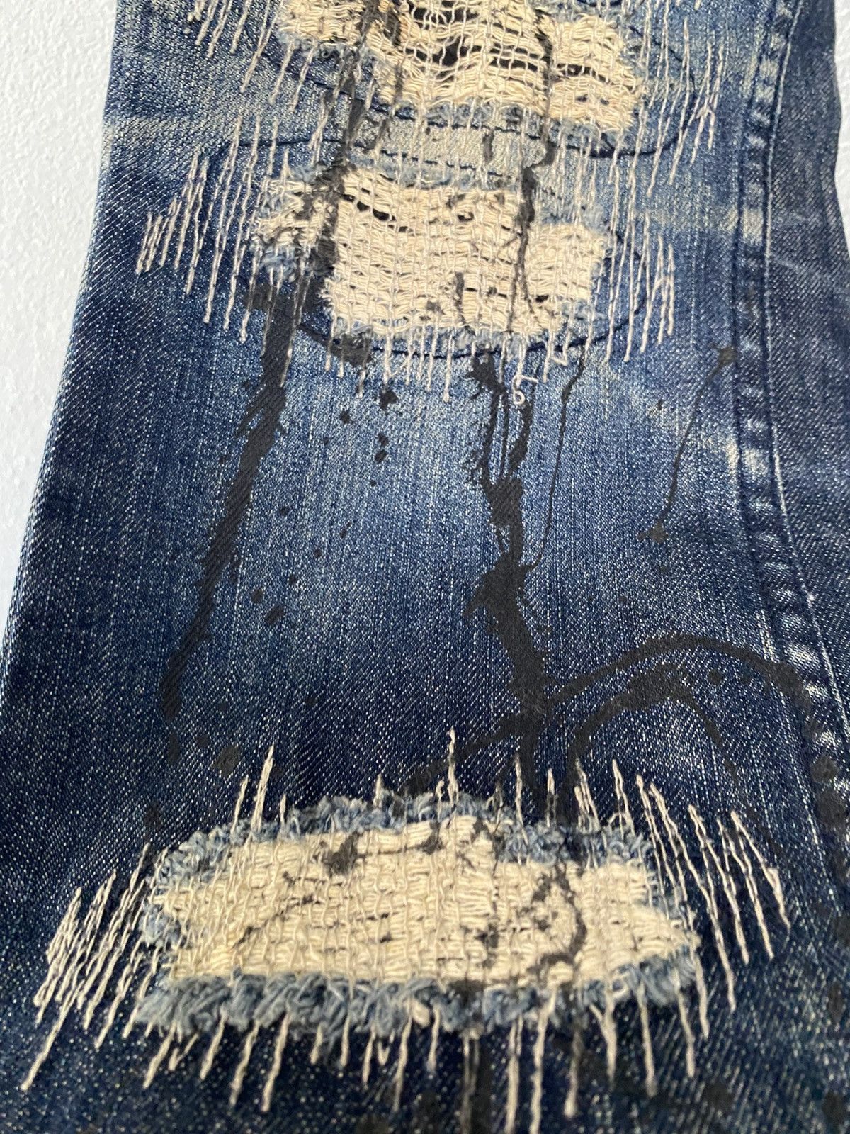 If Six Was Nine Glad news distressed jeans Size US 29 - 5 Thumbnail