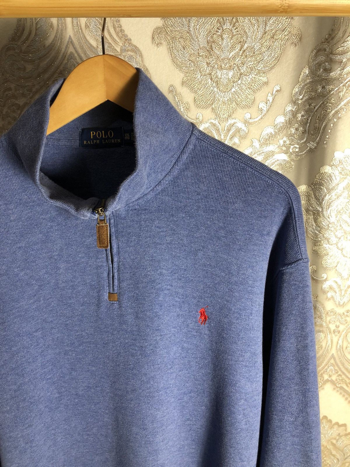 Polo Ralph Lauren VINTAGE POLO RALPH LAUREN 1/3 ZIP SWEATER CASUAL CLASSIC 90s Size US XL / EU 56 / 4 - 2 Thumbnail