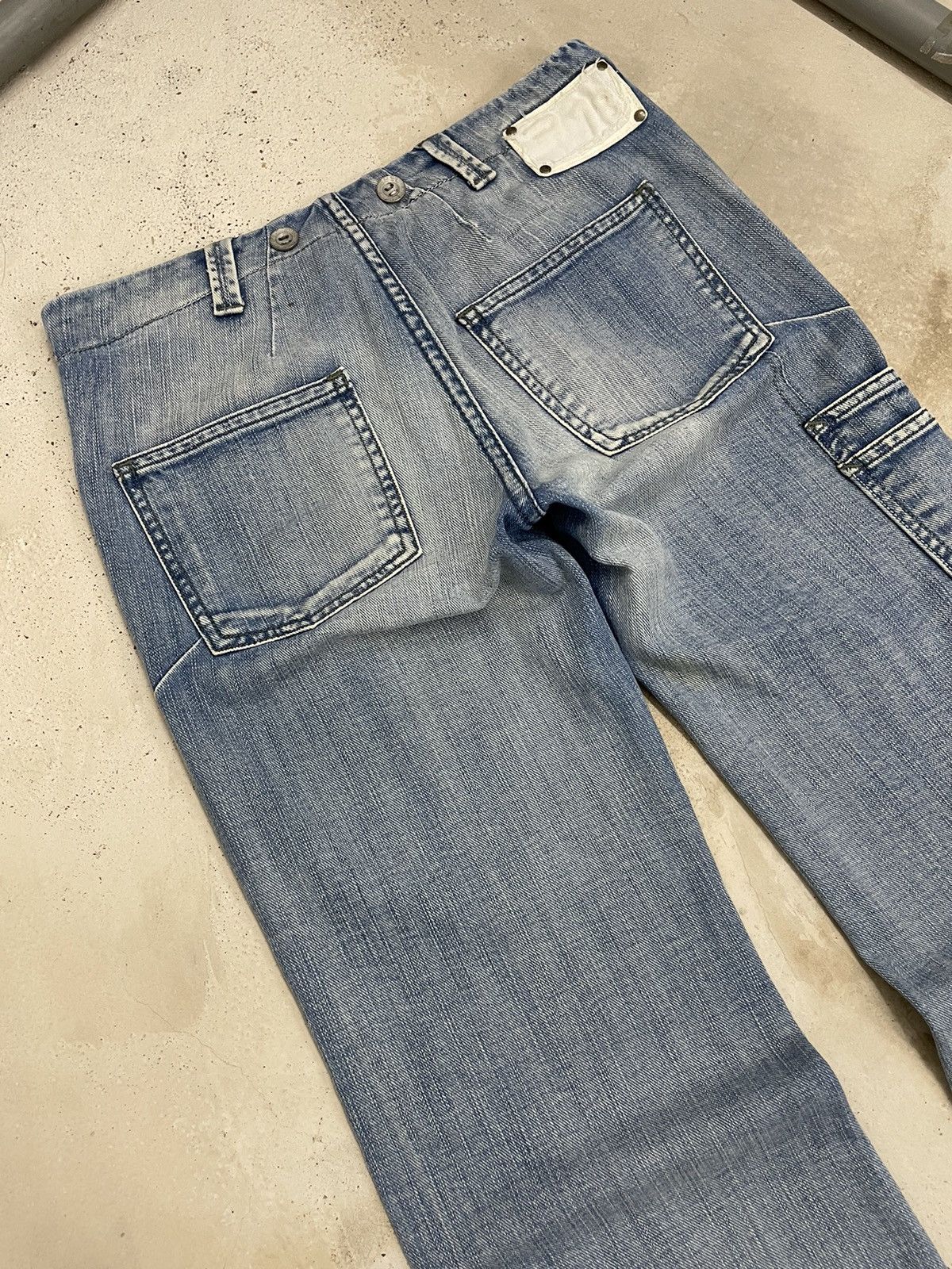 Diesel Diesel Purly Wide Leg Flare Old Money Italian Style Size US 29 - 11 Thumbnail