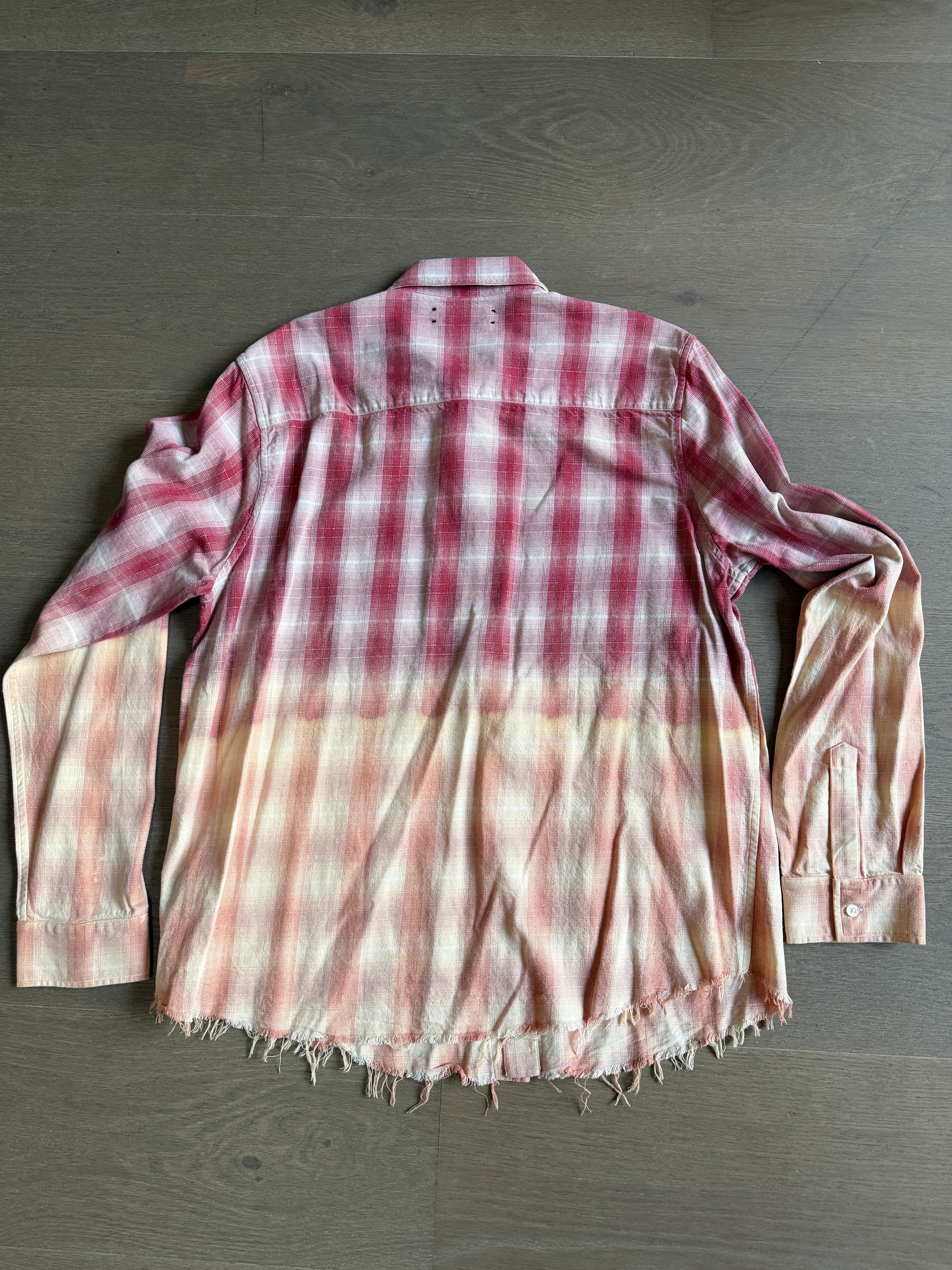 Amiri Amiri Plaid Print Long Sleeve Western Shirt XL Size US XL / EU 56 / 4 - 7 Thumbnail