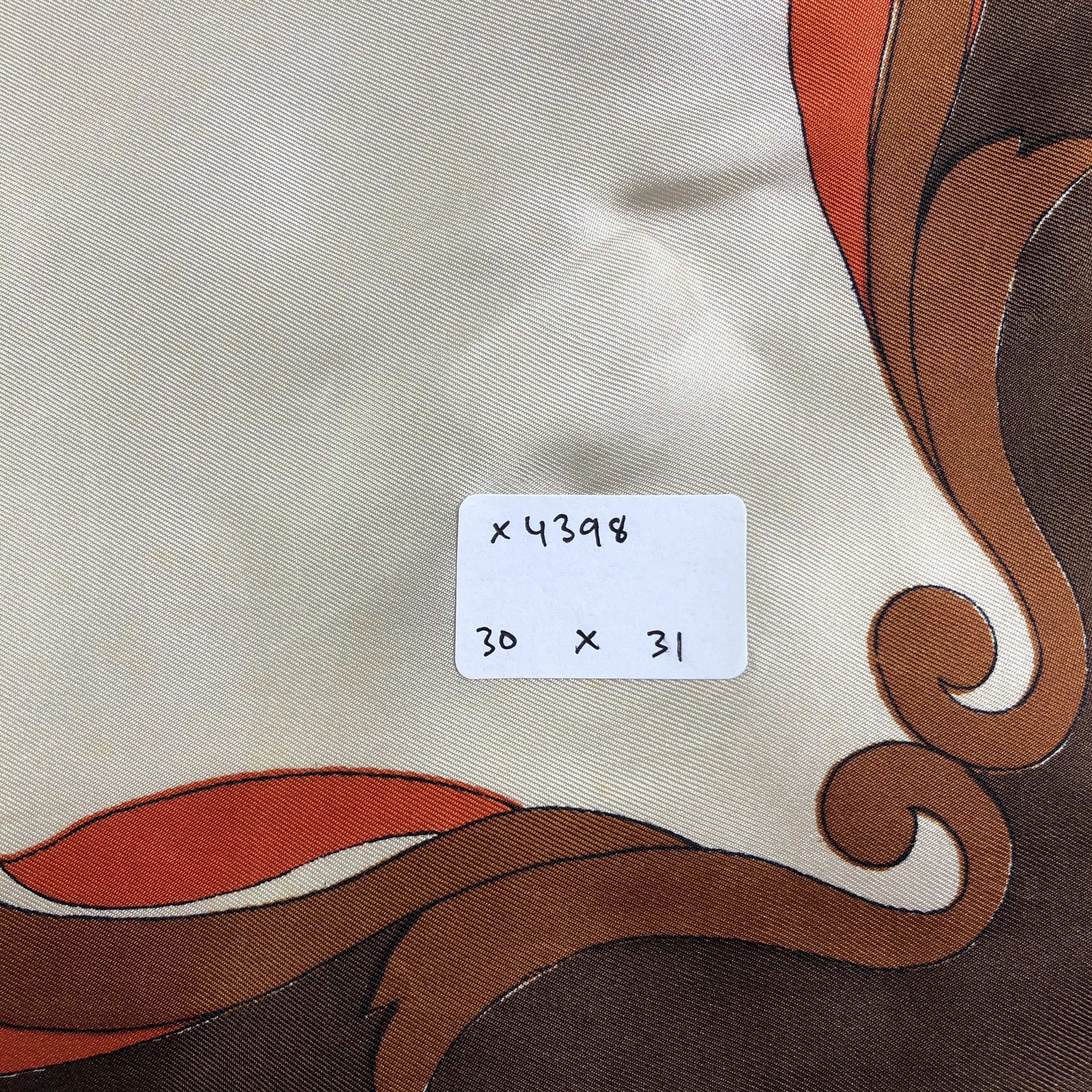 Vintage Vintage Silk Scarf Size ONE SIZE - 5 Thumbnail