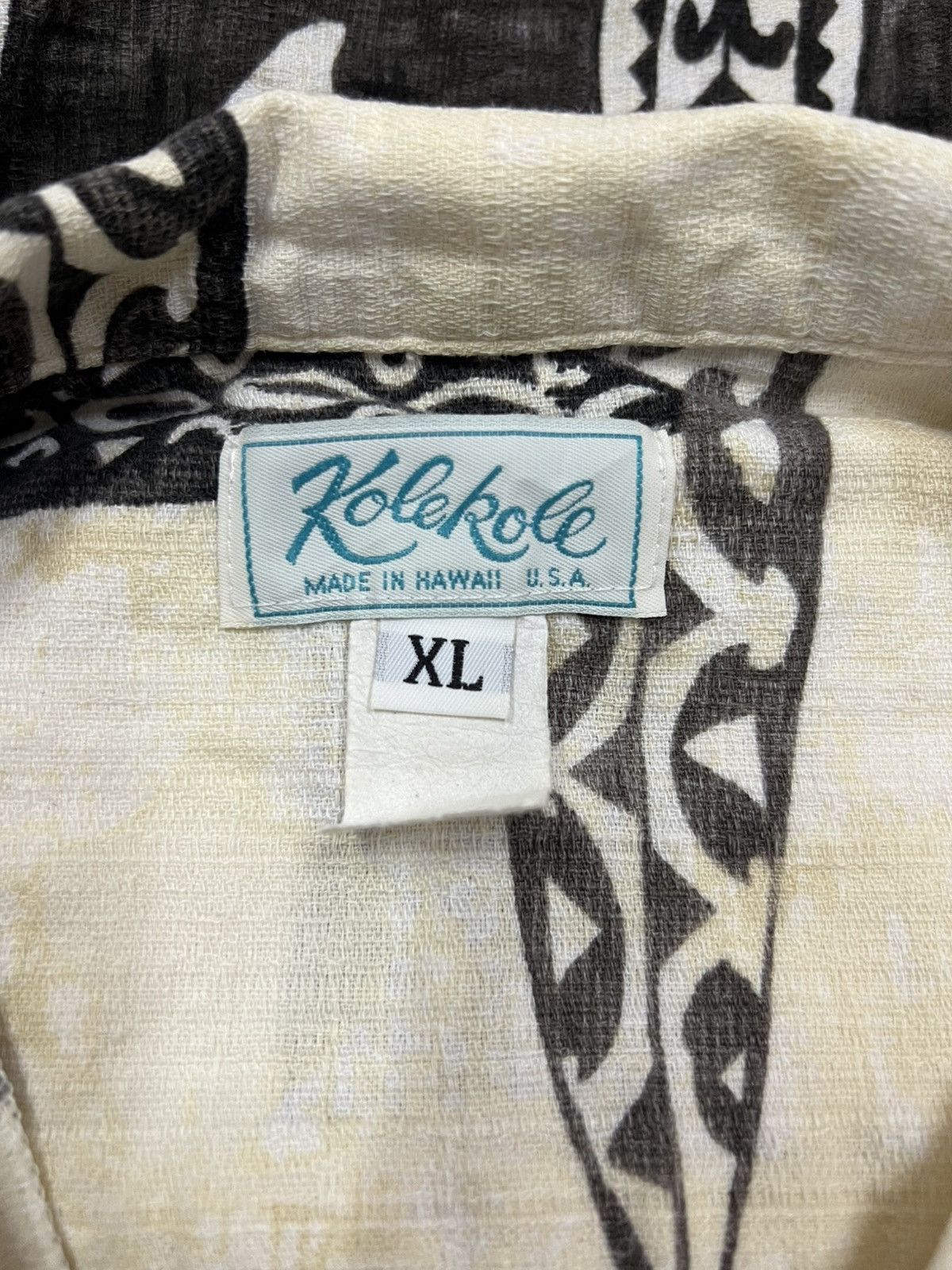 Vintage 70s KoleKole Hawaiian Faded Very Rare Shirt Size US XL / EU 56 / 4 - 12 Thumbnail