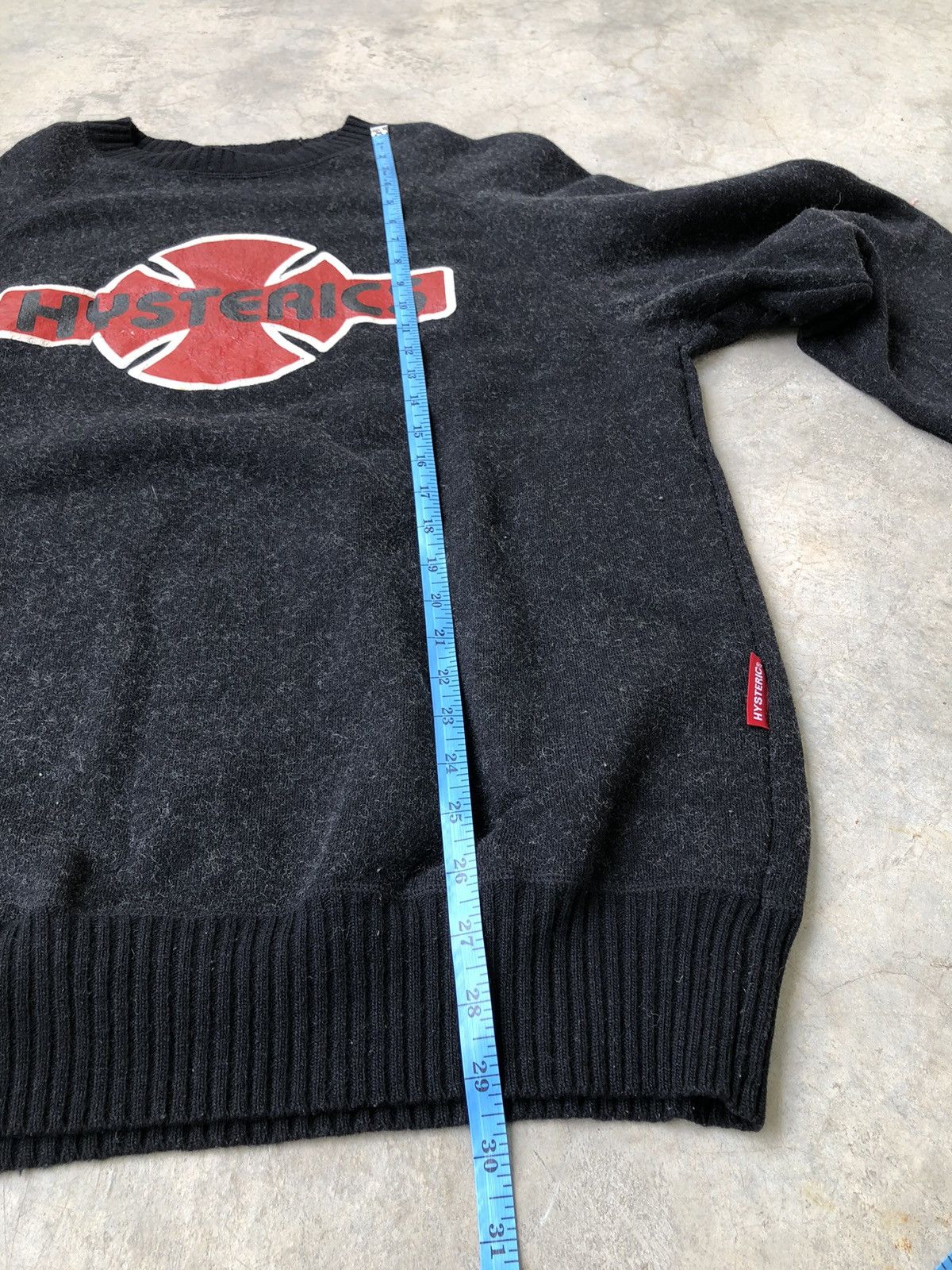 Hysteric Glamour Vintage Wool Hysteric Glamour Independent Truck Co. Knitwear Size US L / EU 52-54 / 3 - 8 Thumbnail