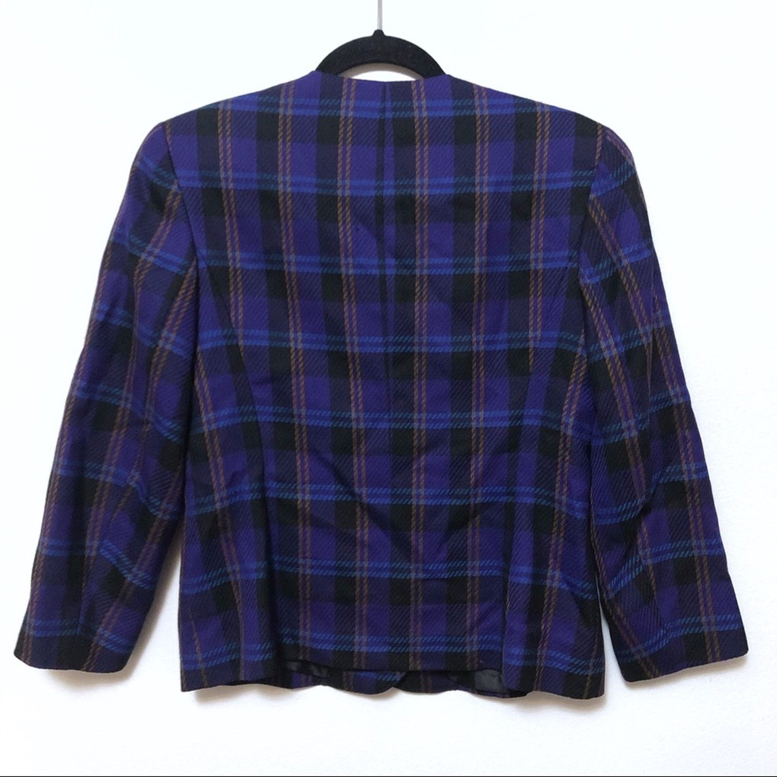 Pendleton Vintage Pendleton Blazer Plaid tartan blue purple size 6 Size M / US 6-8 / IT 42-44 - 2 Thumbnail